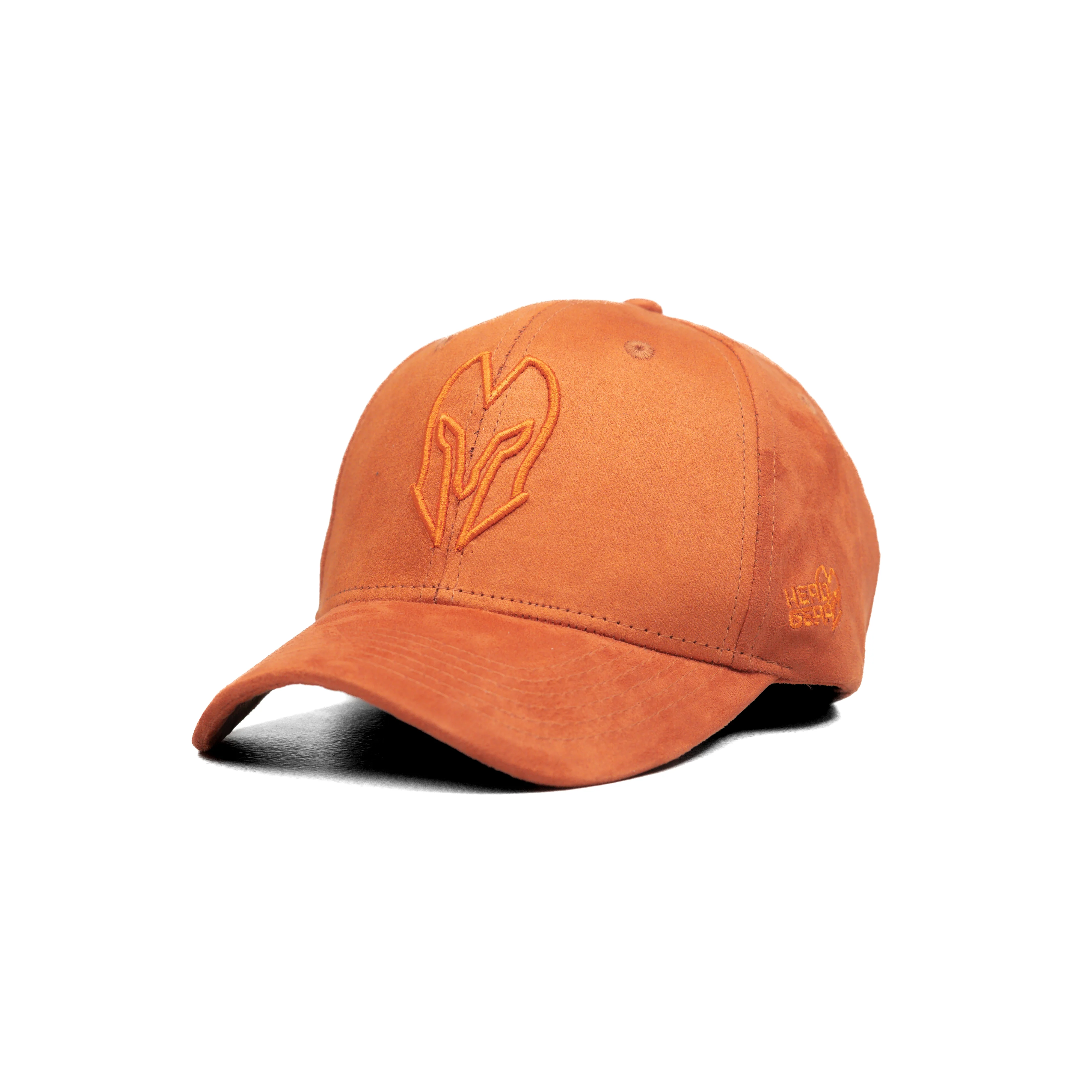 HEAD GEAR ORANGE SUPER SUEDE CAP - Image 5