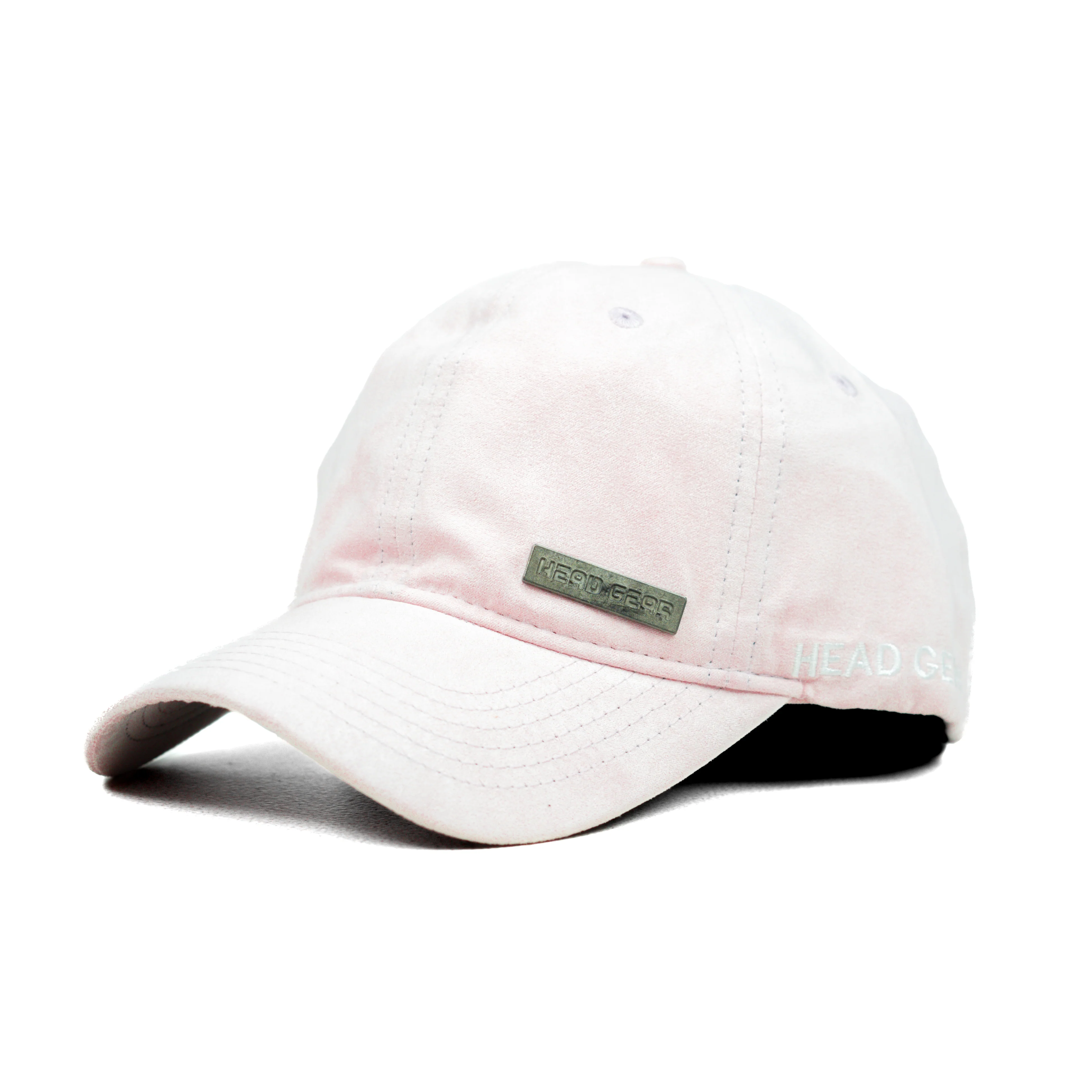 HEAD GEAR PASTEL PINK RUSTIC METAL PATCH CAP - Image 5