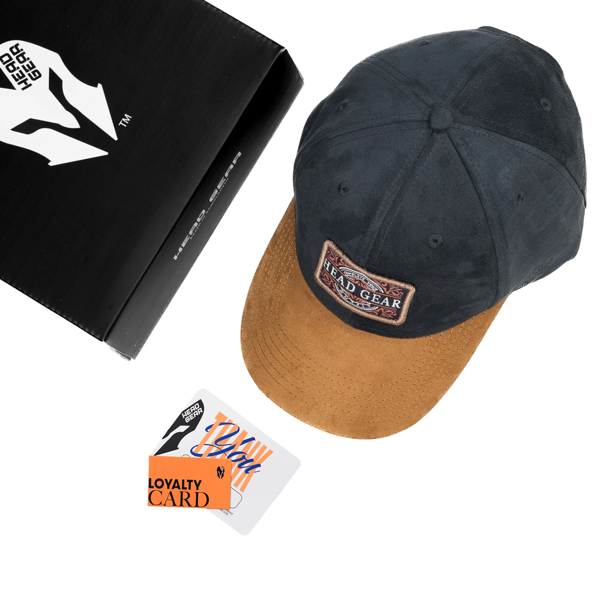 HEAD GEAR PATCH BLACK CAP - Image 2