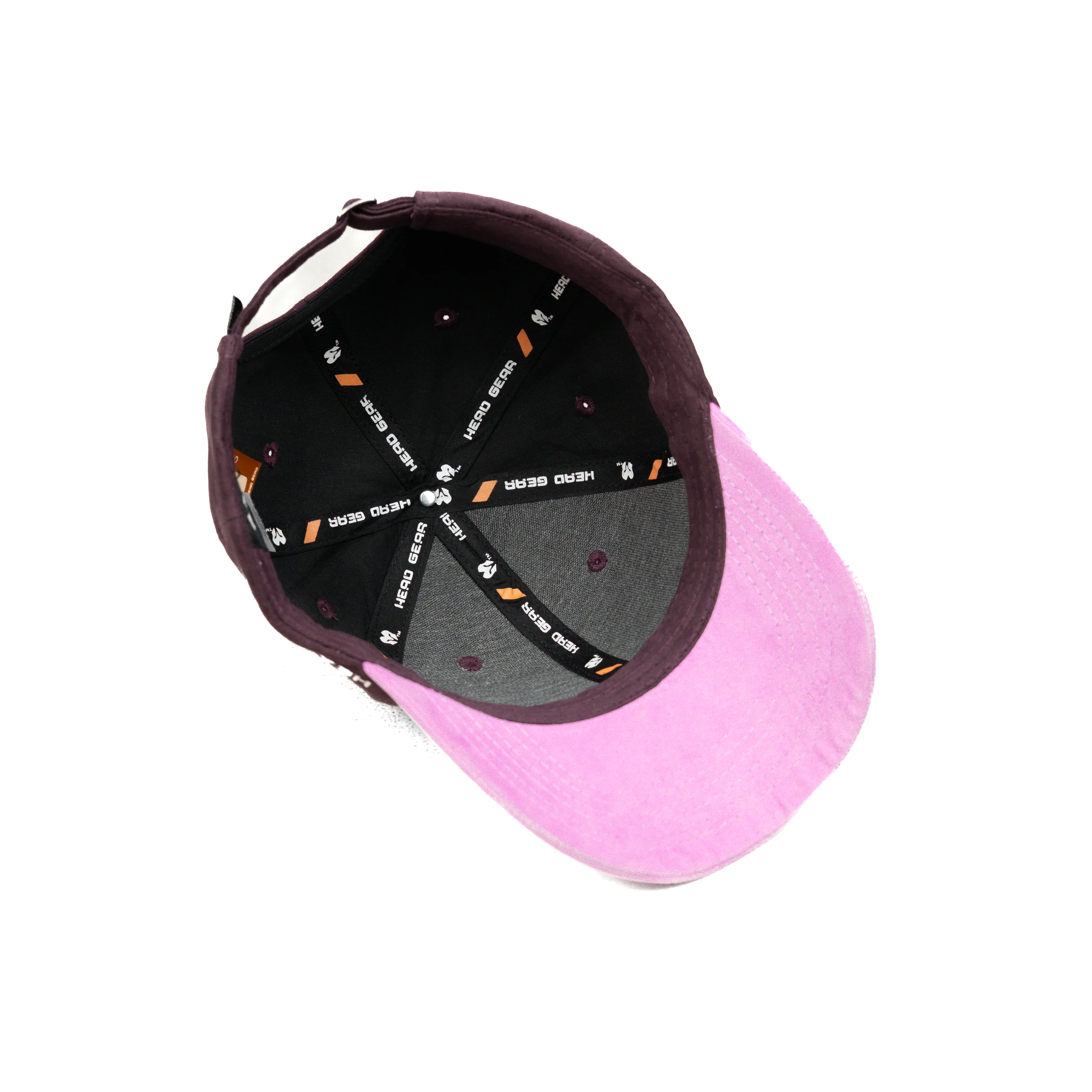 HEAD GEAR PURPLE PINK DUAL TONE STRUCTURED CAP - Image 13