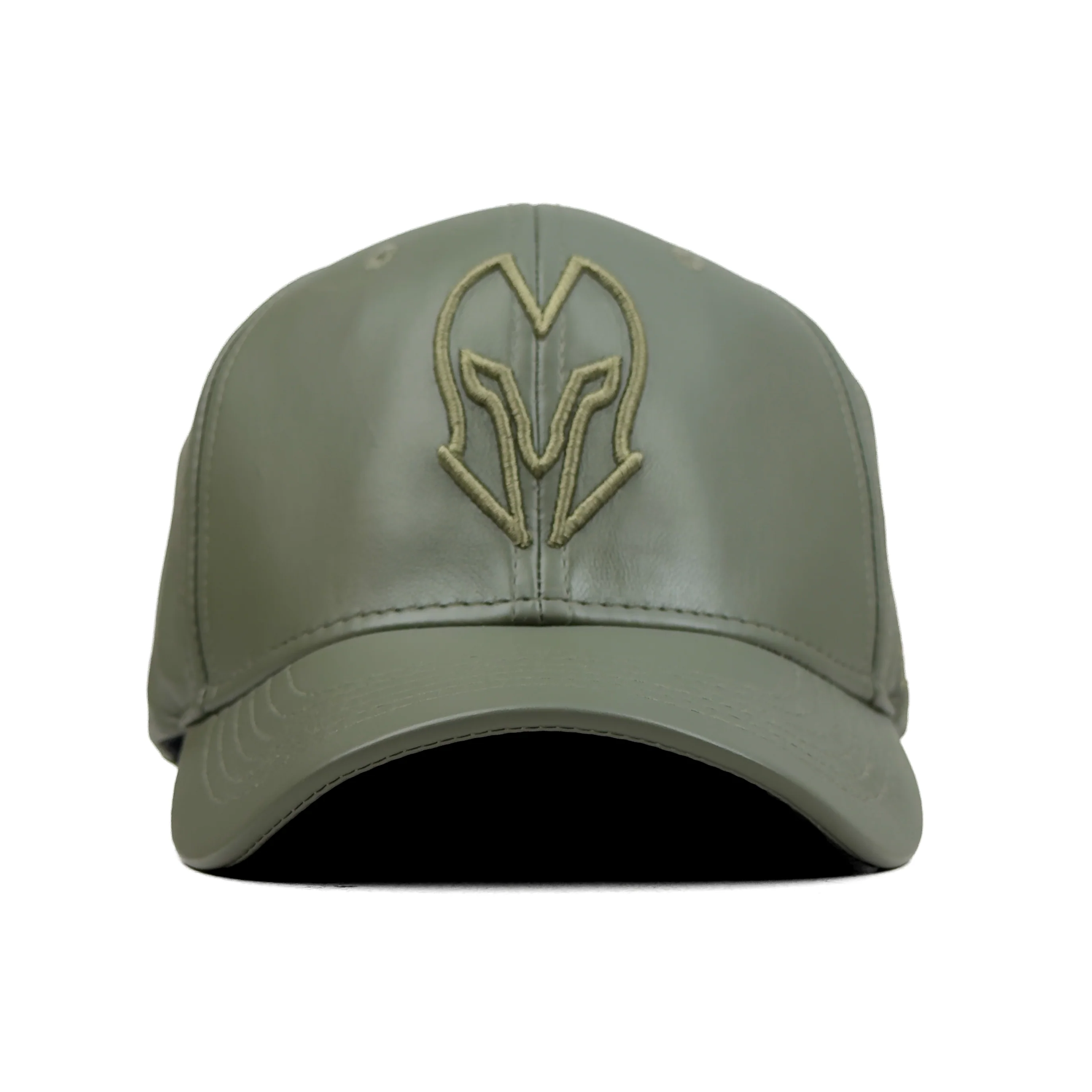 HEAD GEAR SAGE GREEN FAUX LEATHER LIMITED EDITION CAP - Image 4