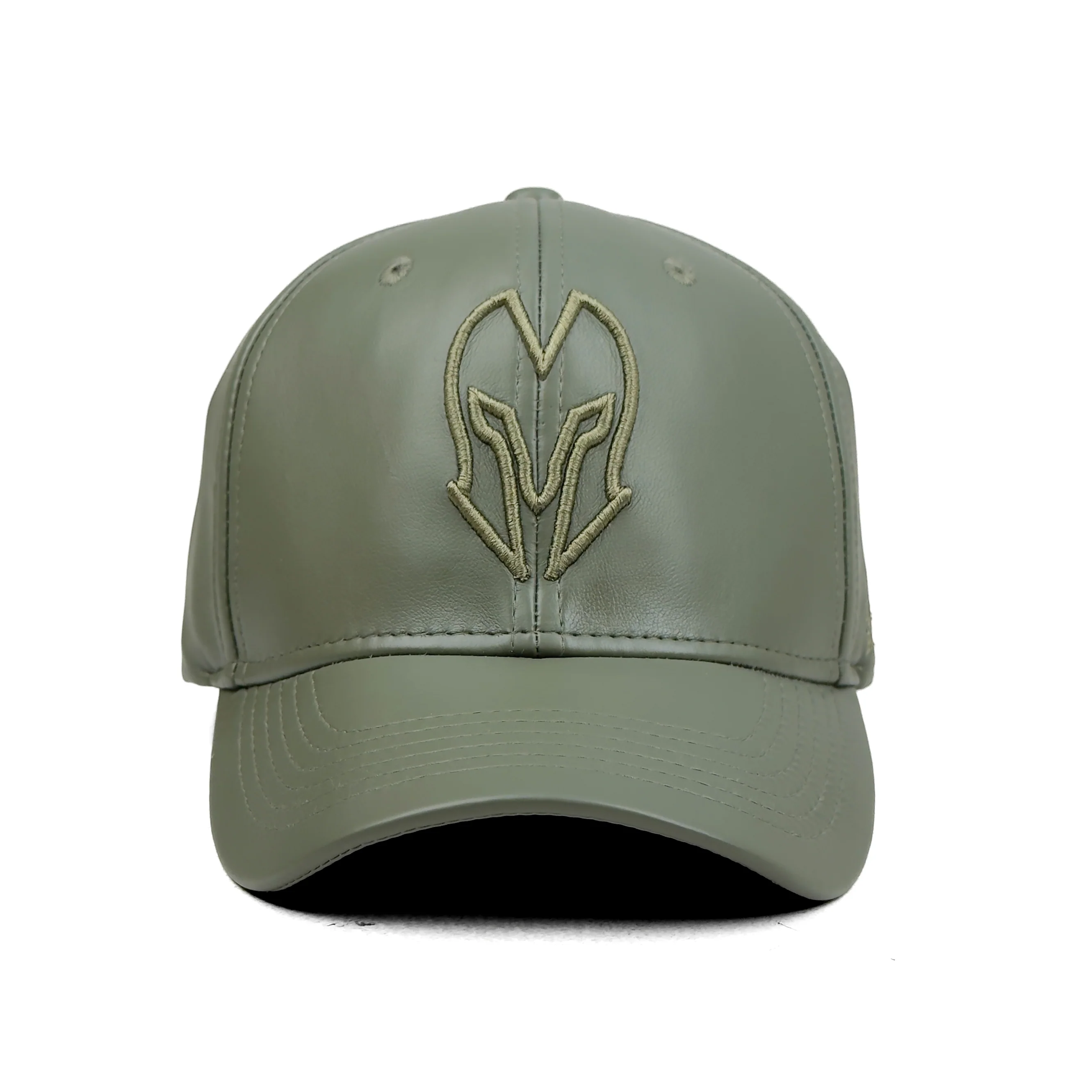 HEAD GEAR SAGE GREEN FAUX LEATHER LIMITED EDITION CAP - Image 6