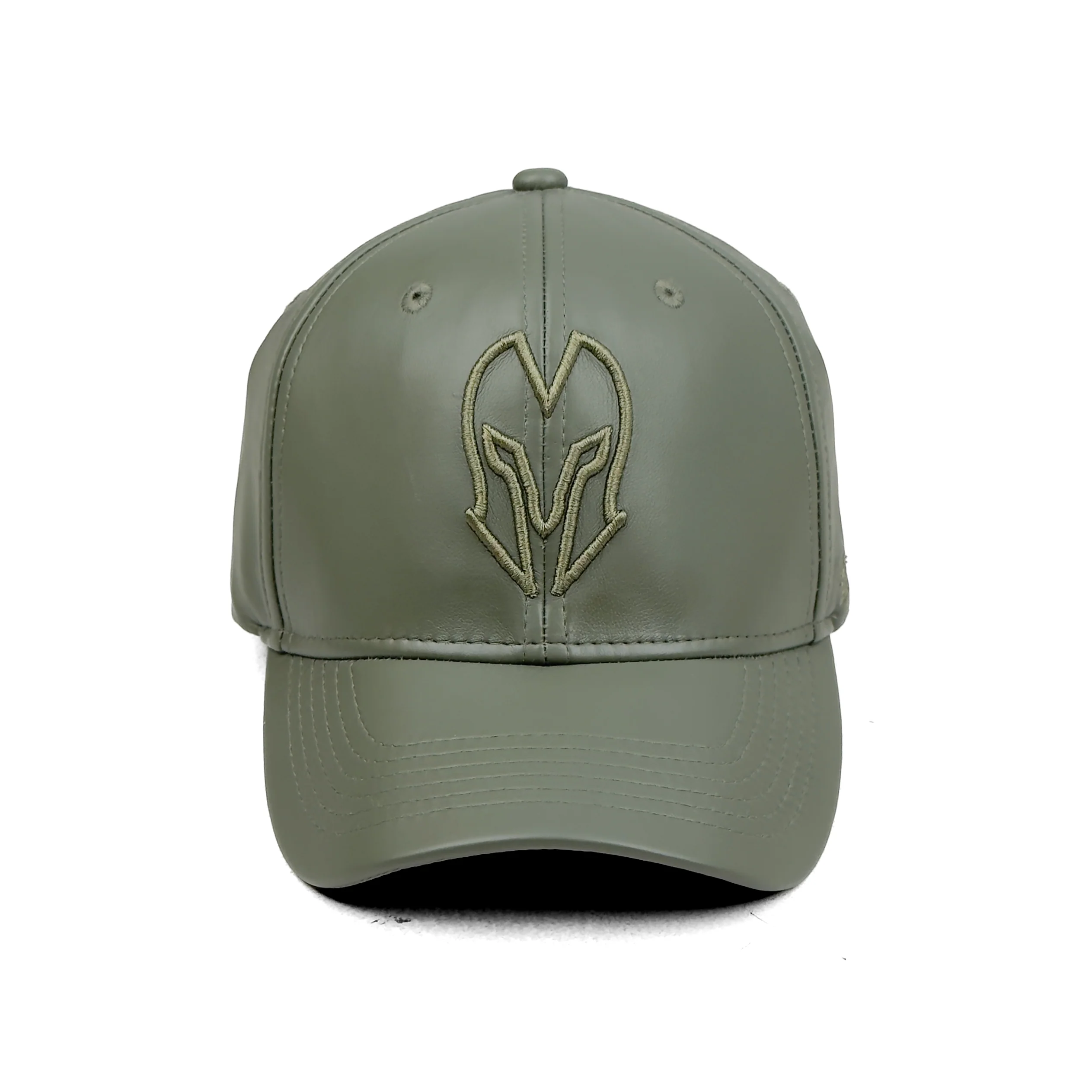 HEAD GEAR SAGE GREEN FAUX LEATHER LIMITED EDITION CAP - Image 8