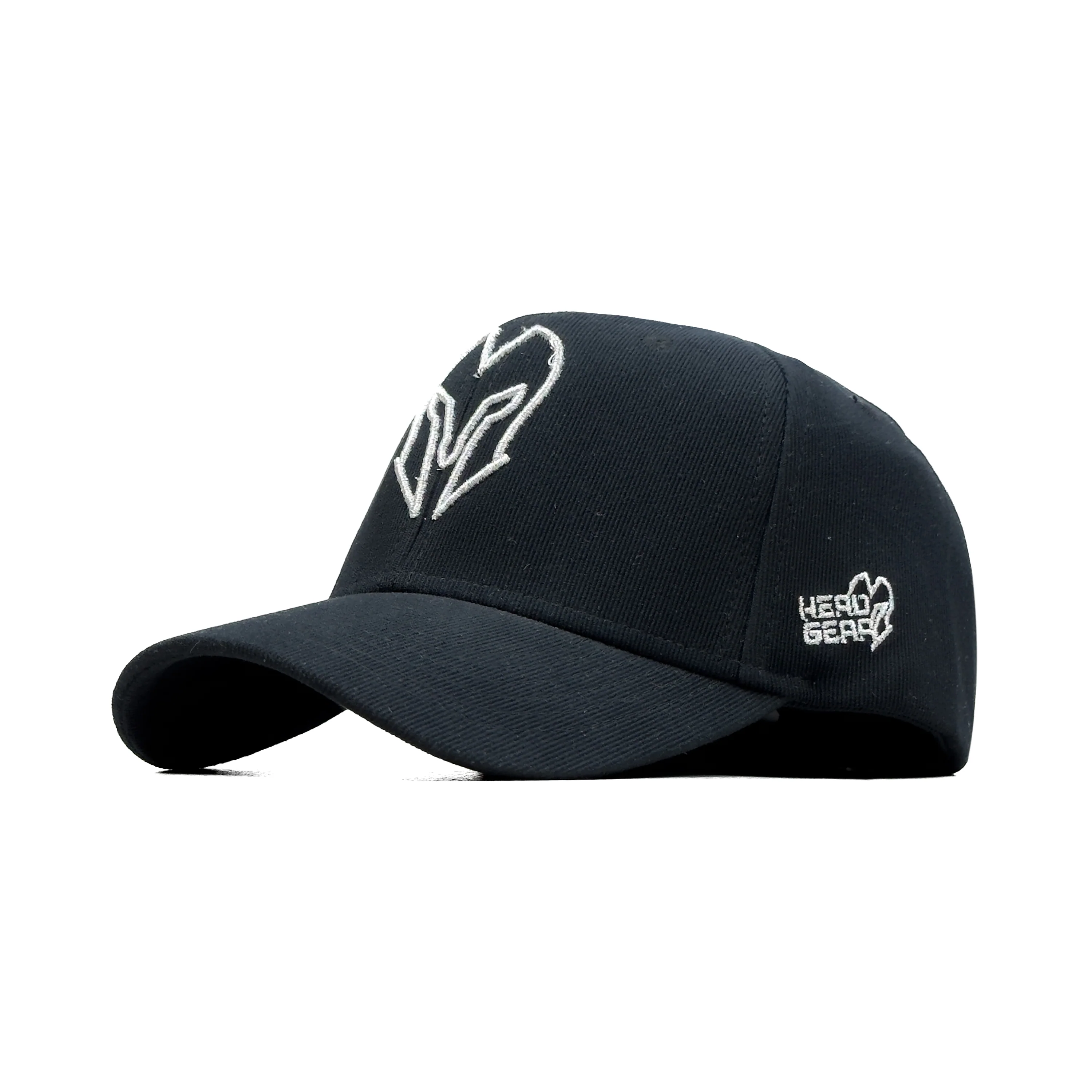 HEAD GEAR SILVER BLACK SUEDE CORD LIMITED EDITION CAP - Image 3