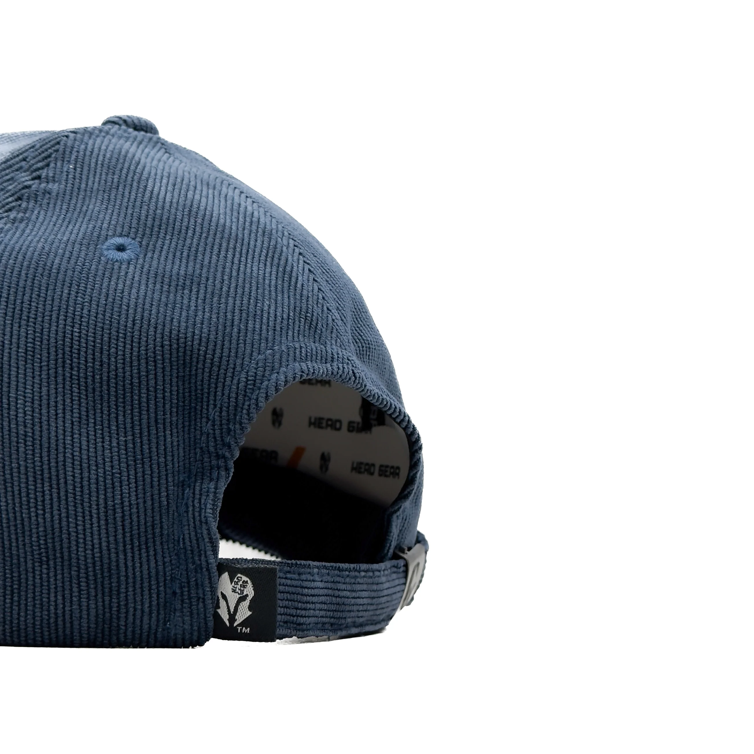 HEAD GEAR SILVER BLUE SUEDE CORD LIMITED EDITION CAP - Image 12