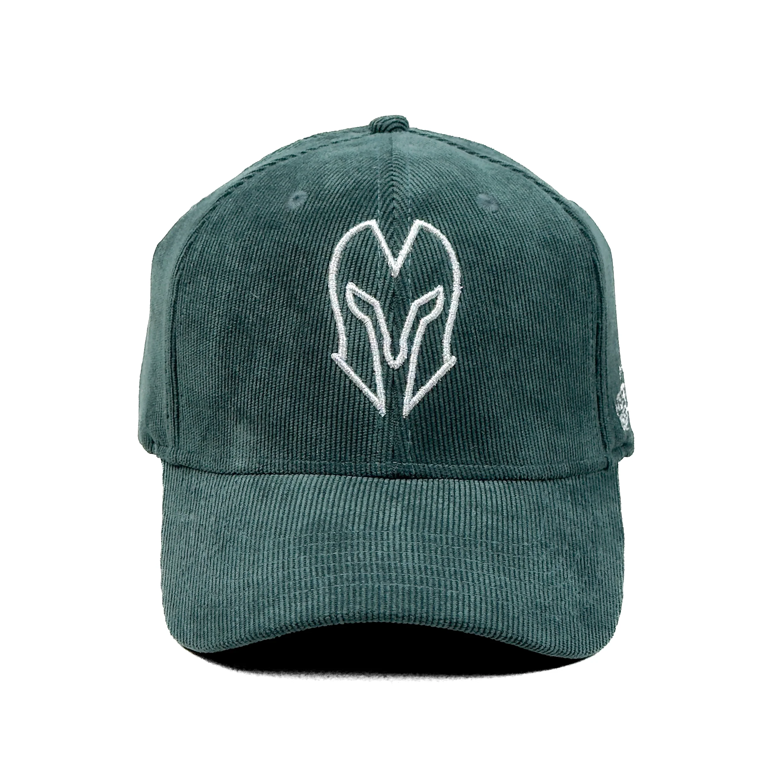 HEAD GEAR SILVER GREEN SUEDE CORD LIMITED EDITION CAP - Image 9