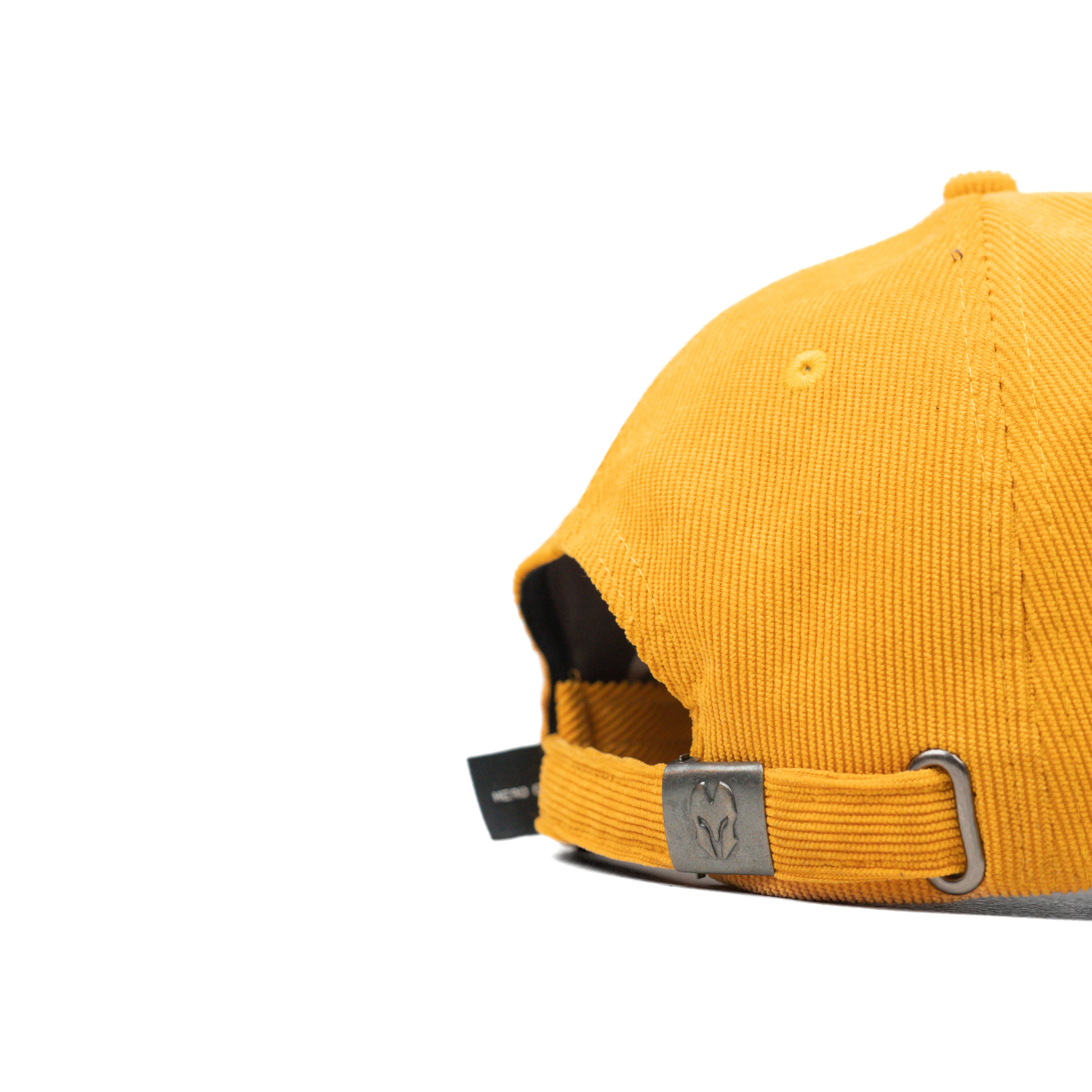 HEAD GEAR SILVER YELLOW SUEDE CORD LIMITED EDITION CAP - Image 10