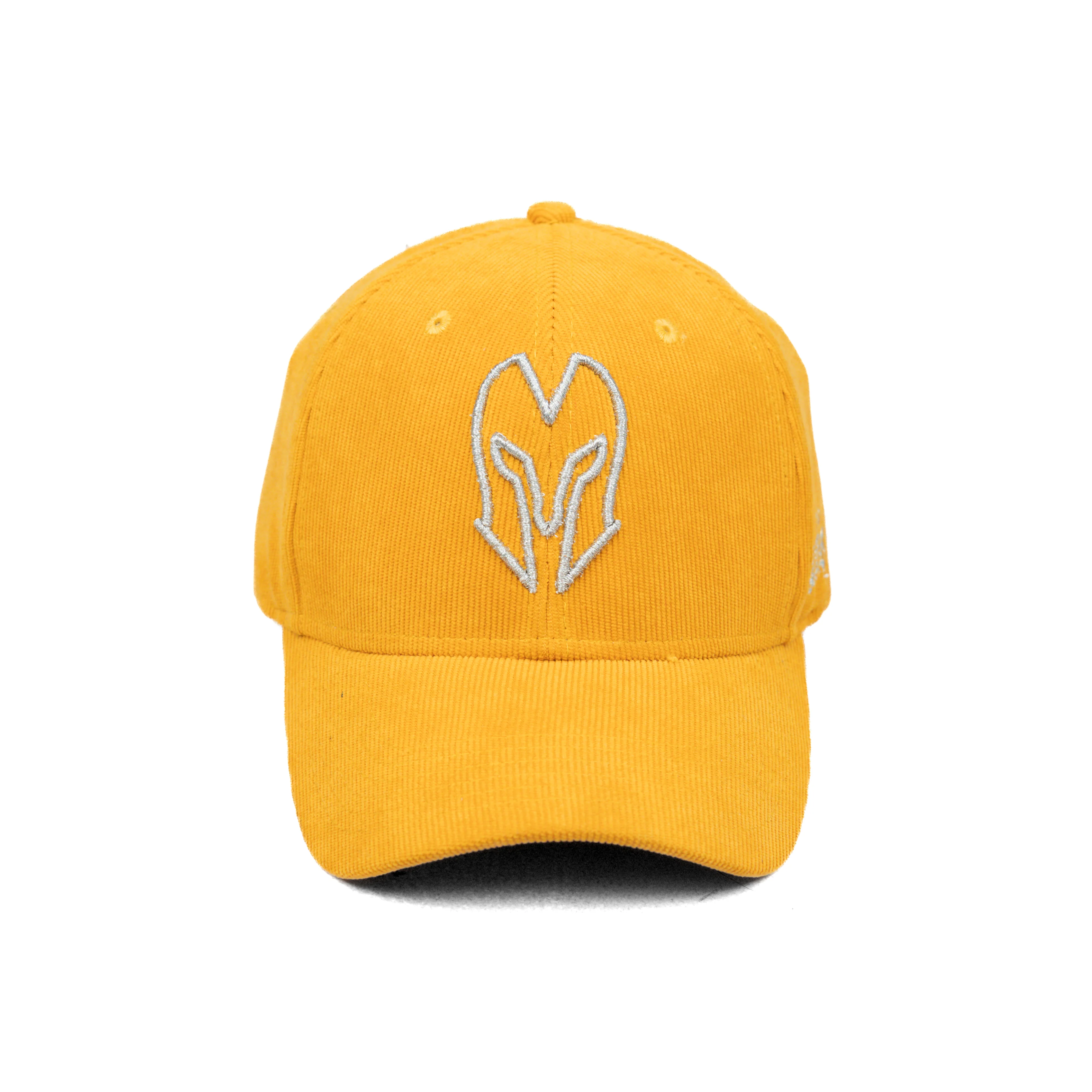 HEAD GEAR SILVER YELLOW SUEDE CORD LIMITED EDITION CAP - Image 8