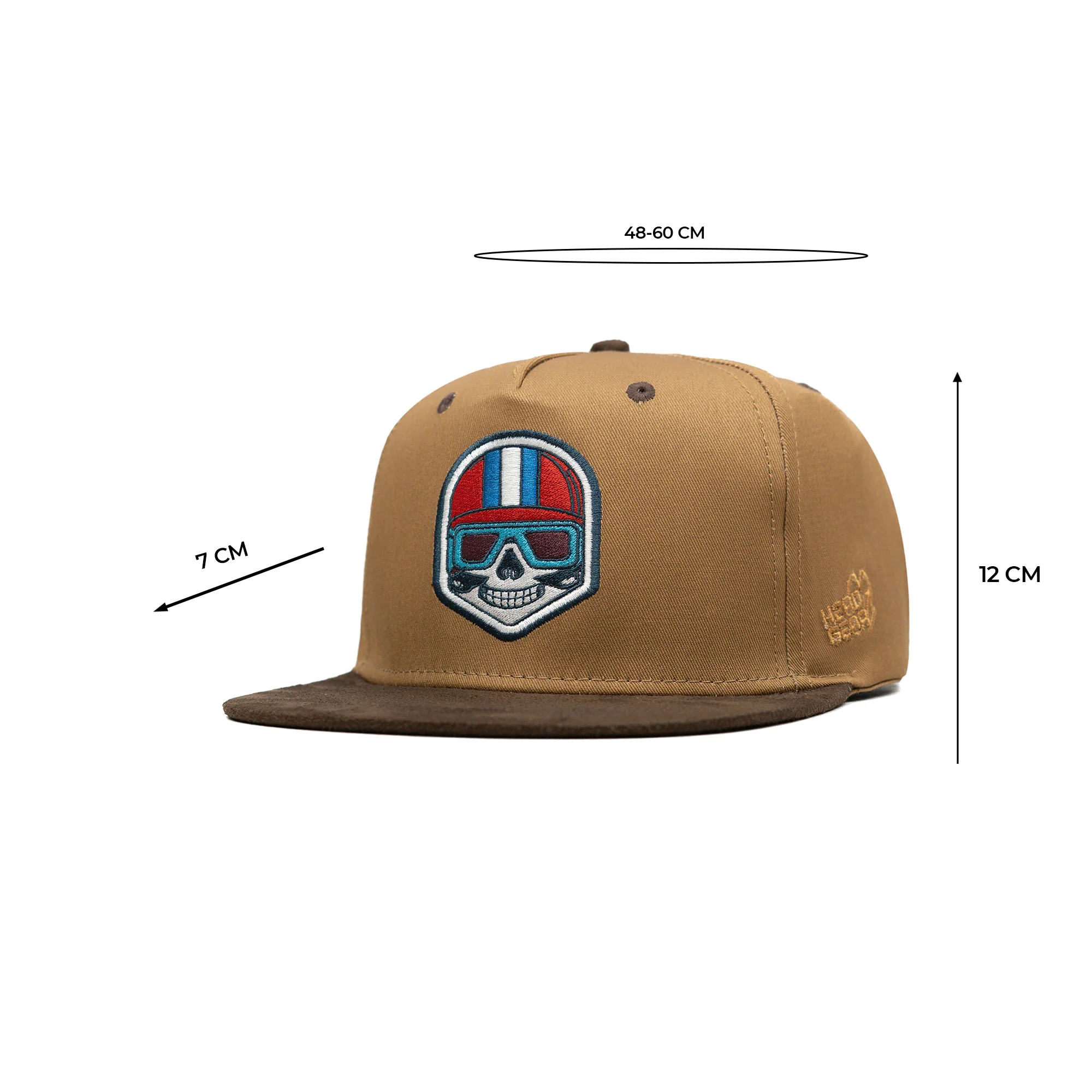 HEAD GEAR SKULL FLAT VISOR CAP - Image 5