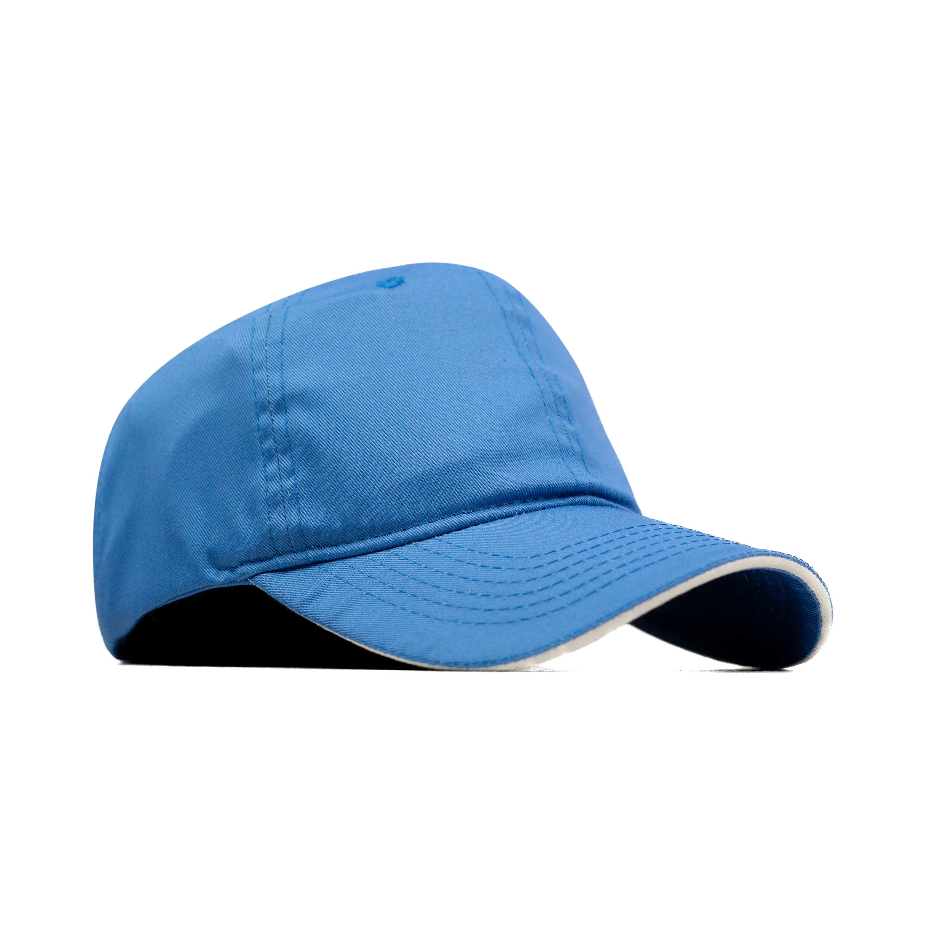HEAD GEAR SKY BLUE WITH WHITE SANDWICH CAP - Image 3