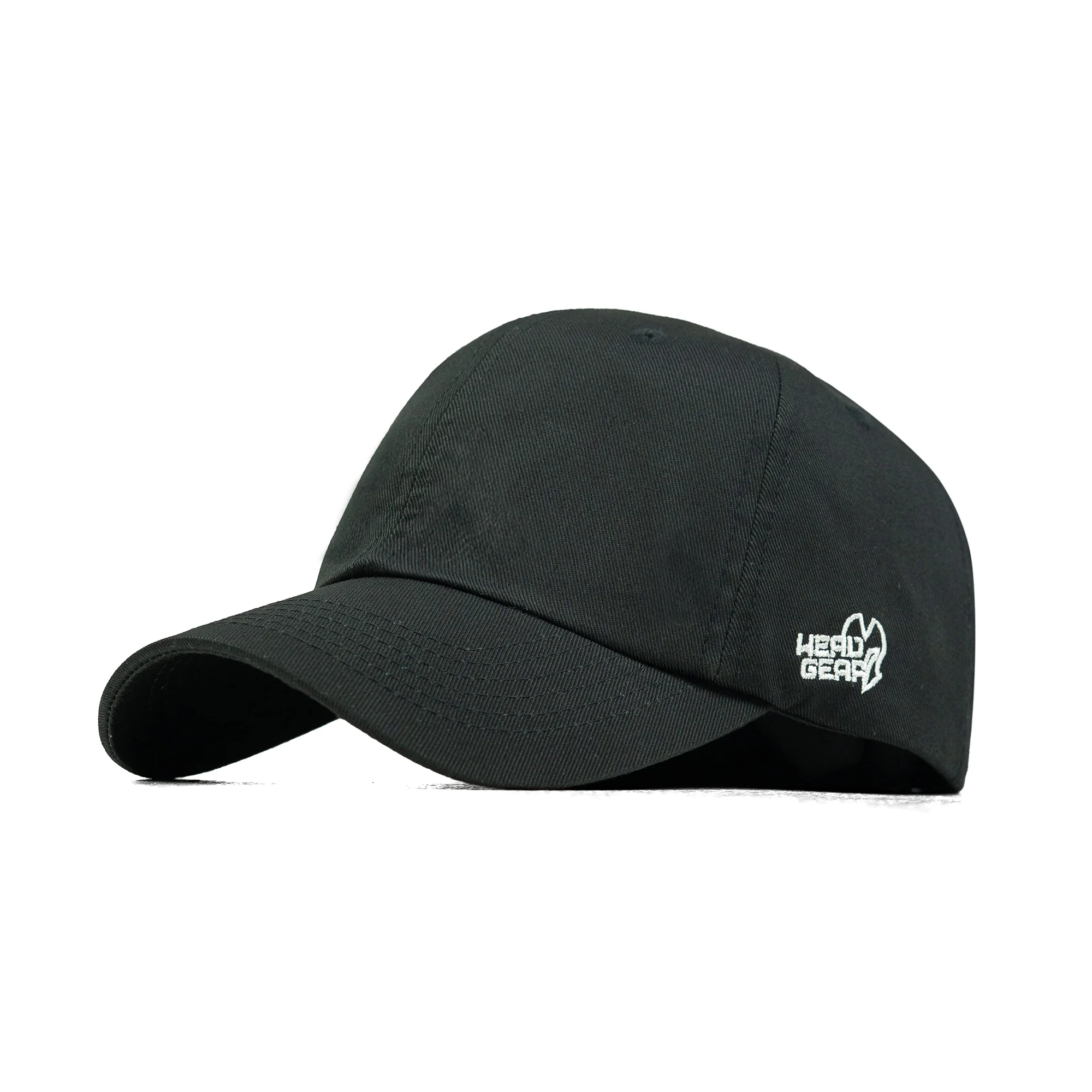 HEAD GEAR SOLID BLACK CAP