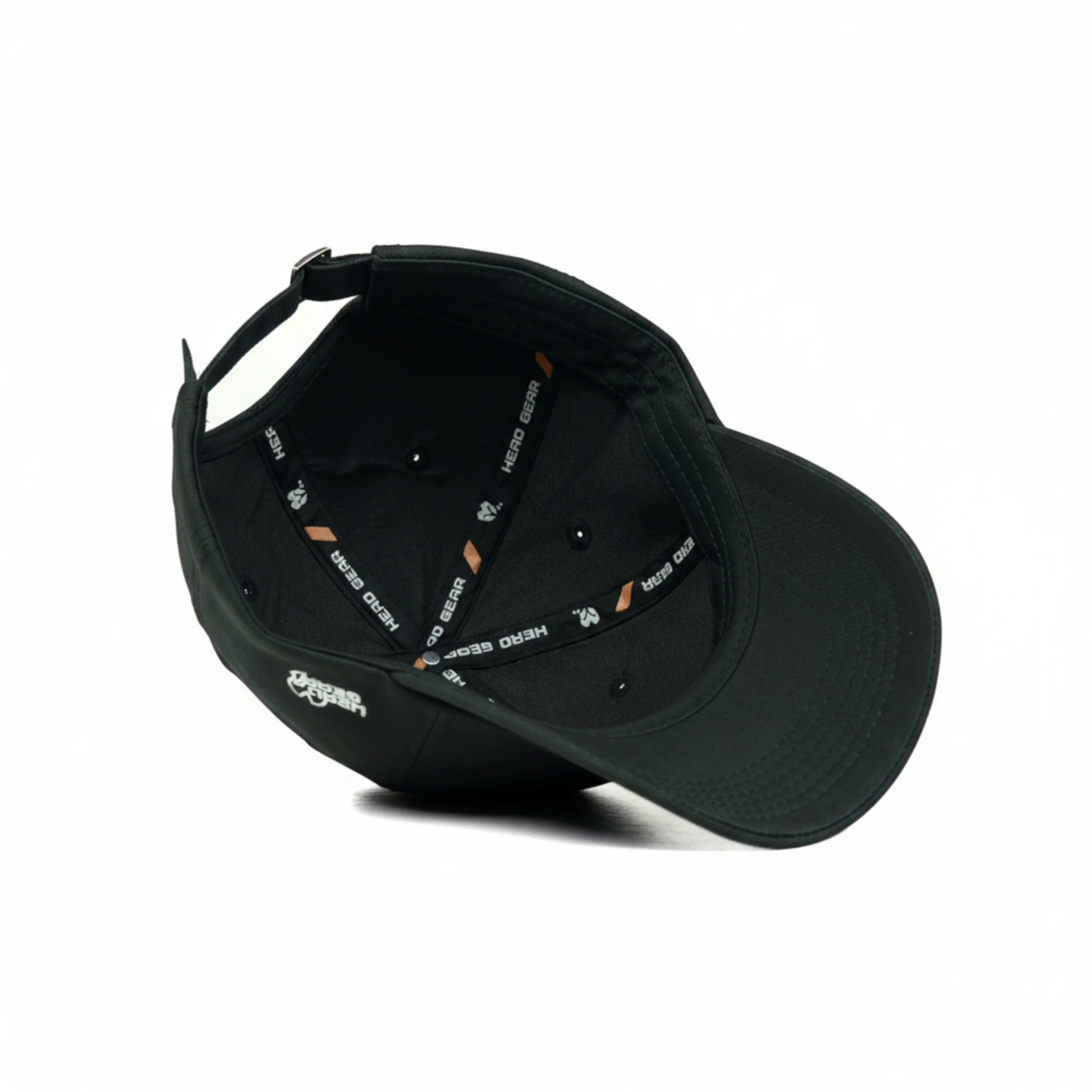 HEAD GEAR SOLID BLACK CAP - Image 12
