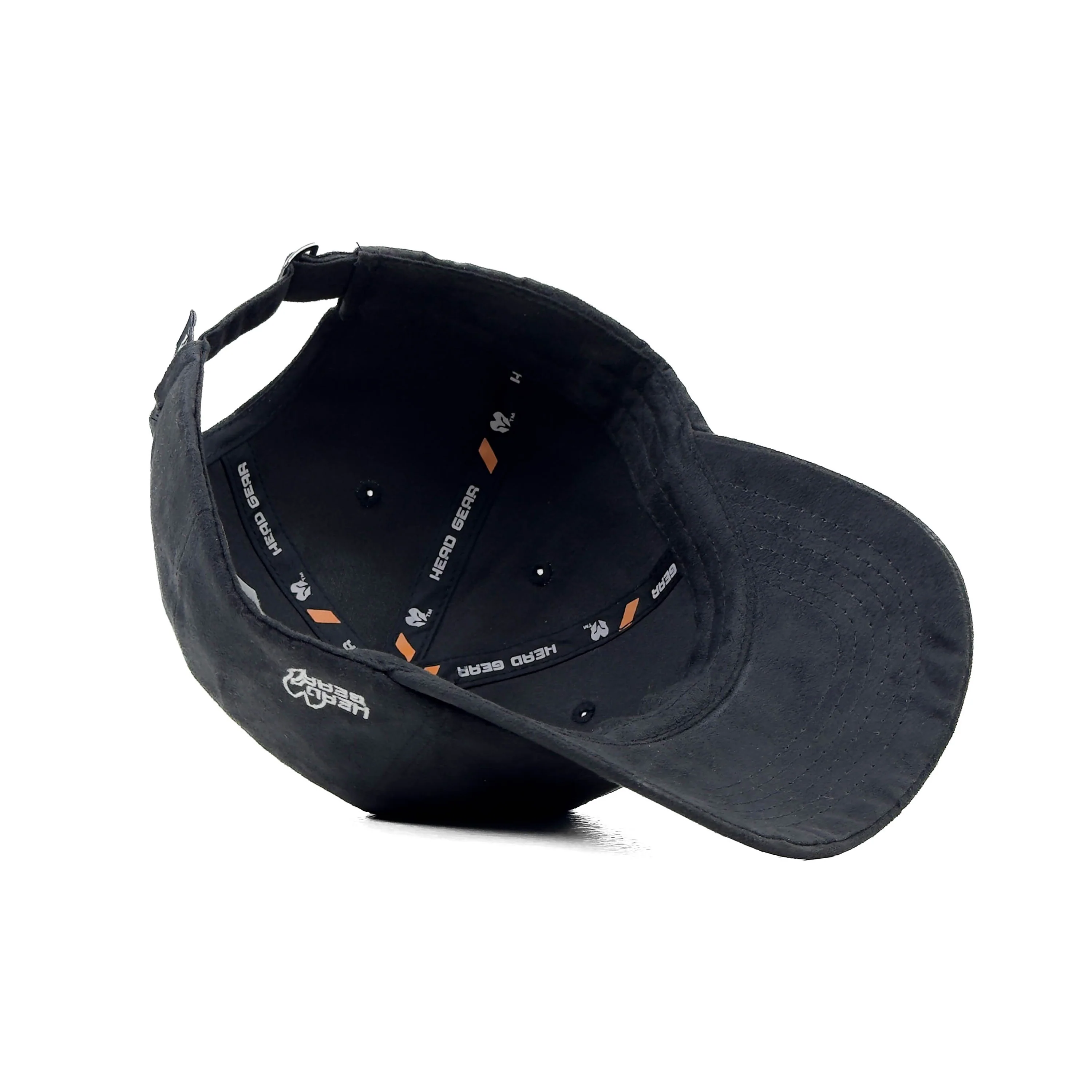 HEAD GEAR SOLID BLACK SUEDE CAP - Image 11