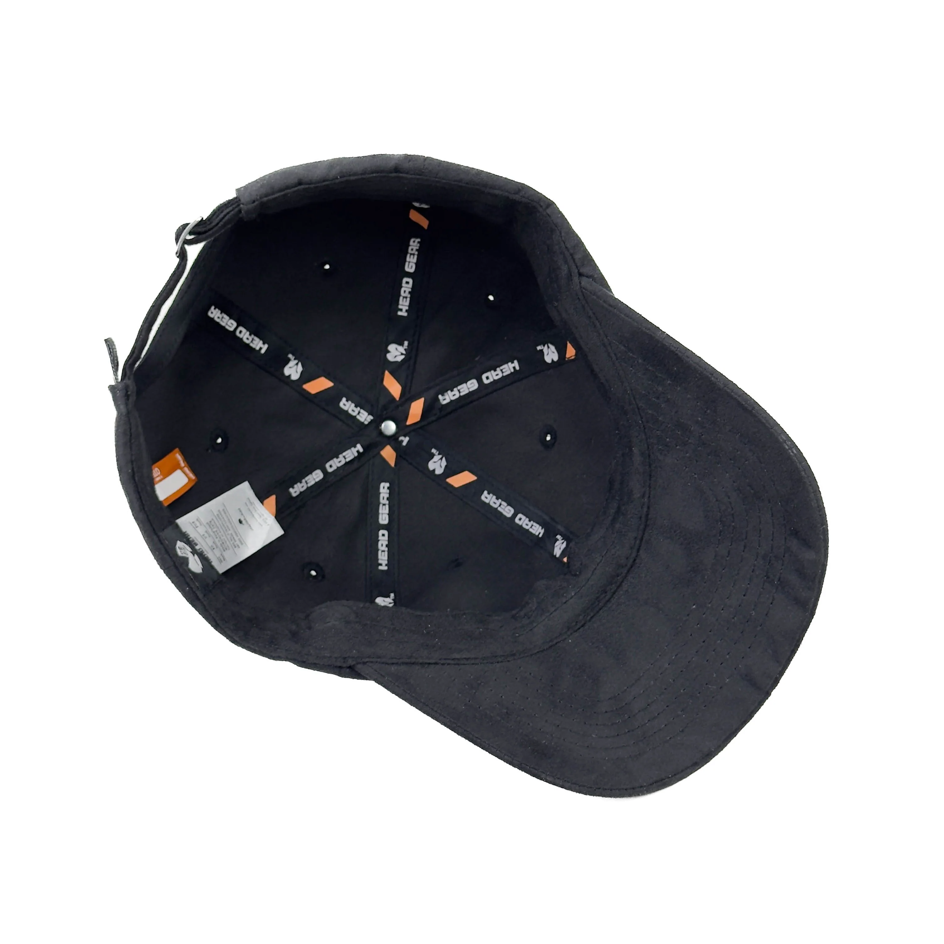 HEAD GEAR SOLID BLACK SUEDE CAP - Image 12