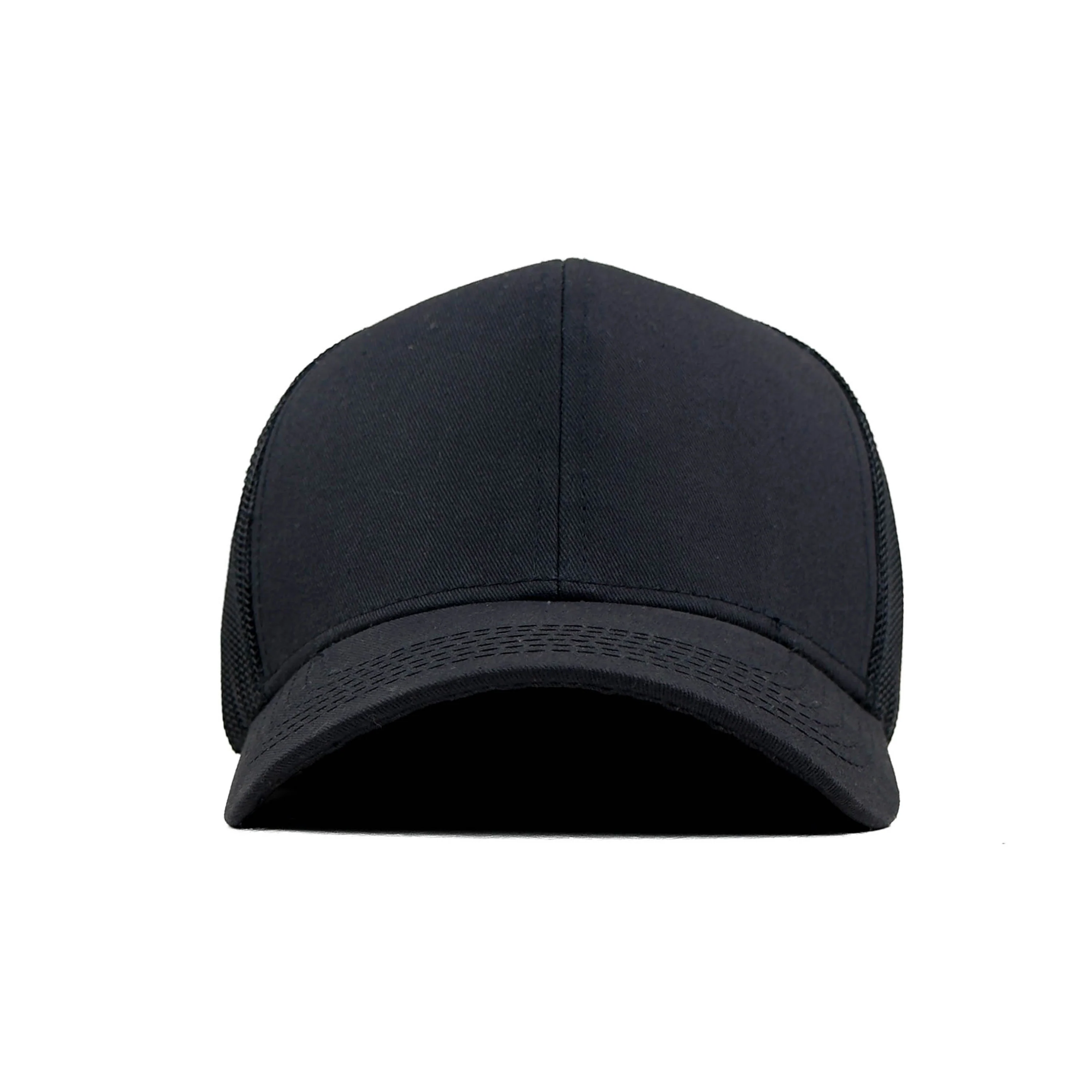 HEAD GEAR SOLID BLACK TRUCKER CAP - Image 4