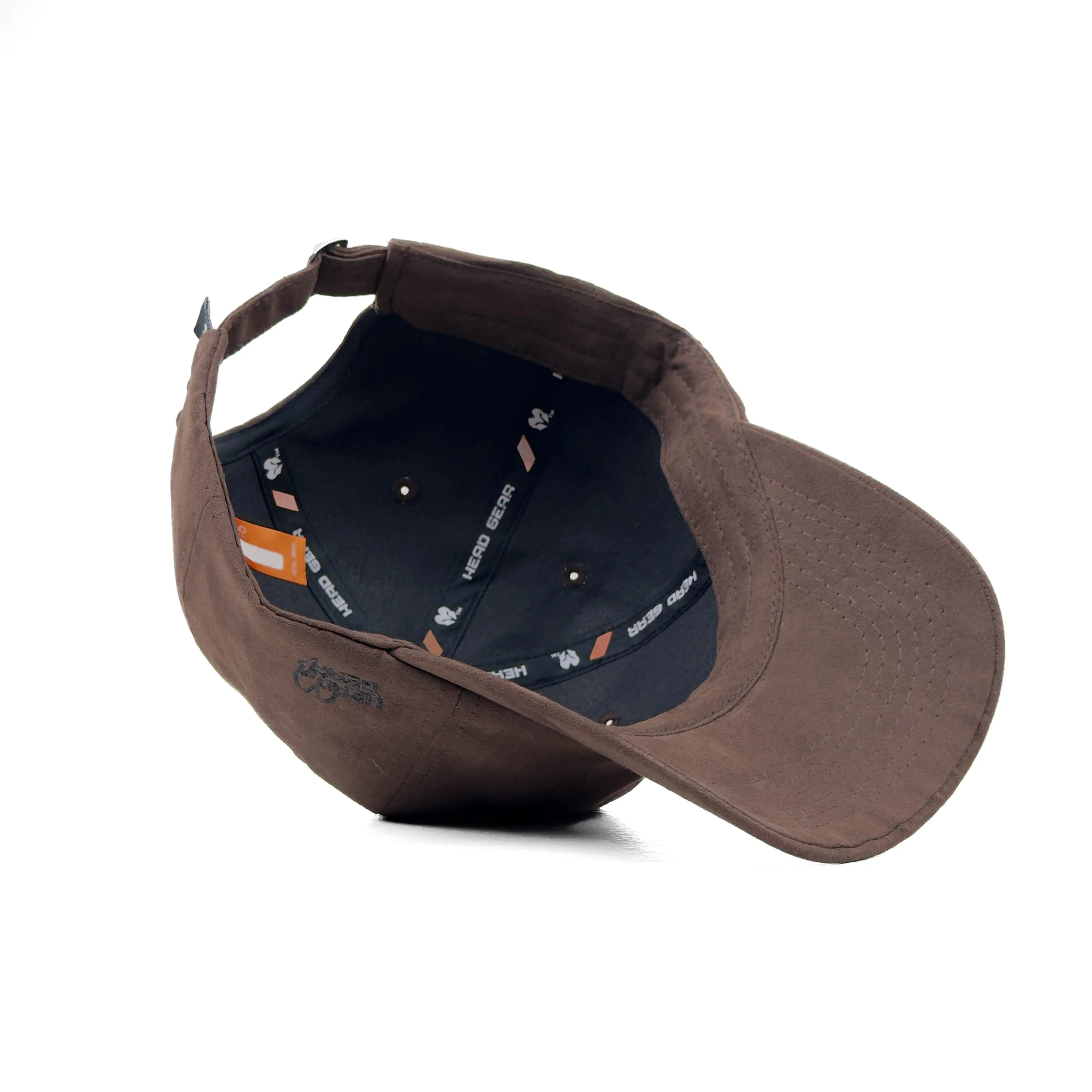 HEAD GEAR SOLID CHOCOLATE SUEDE CAP - Image 11