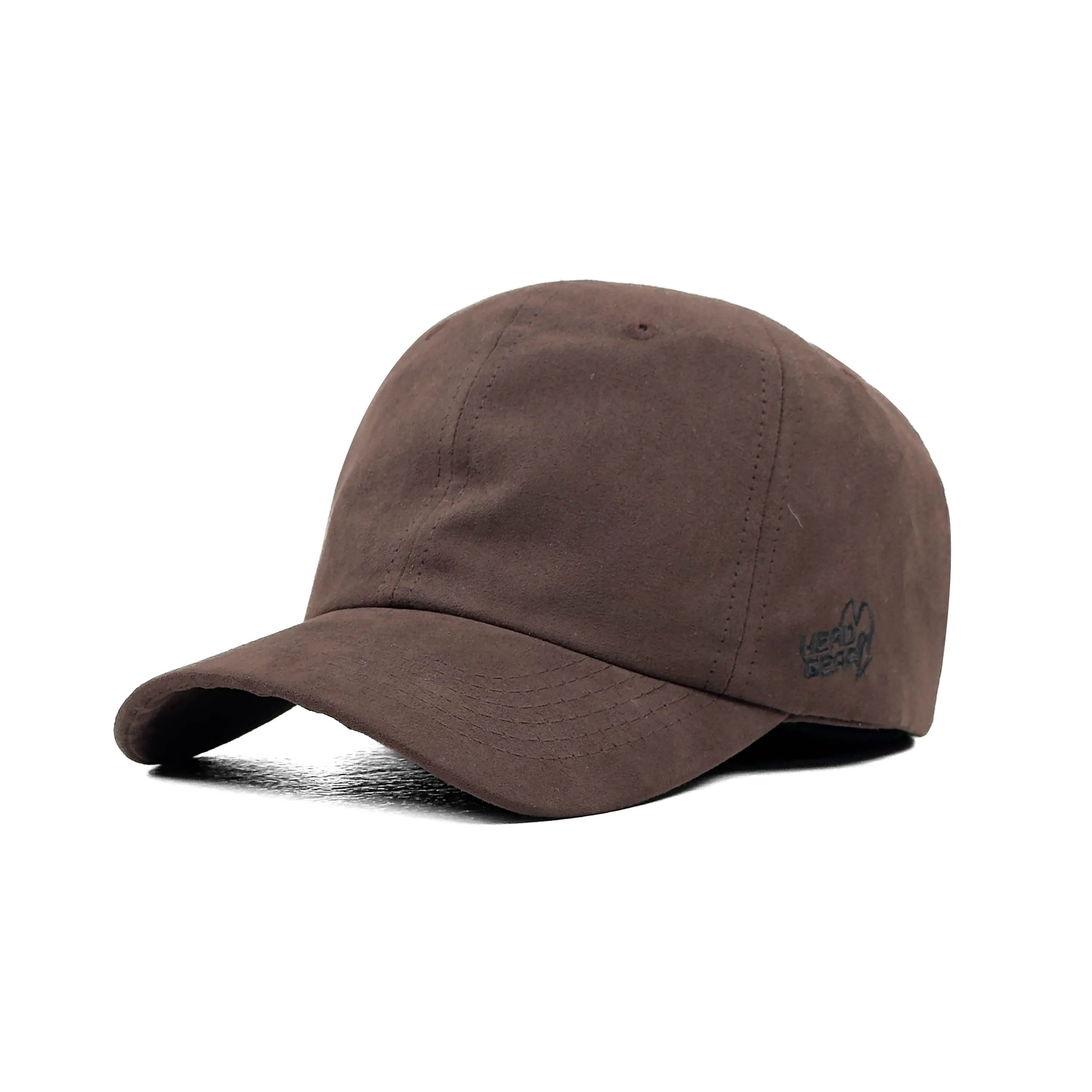 HEAD GEAR SOLID CHOCOLATE SUEDE CAP - Image 5