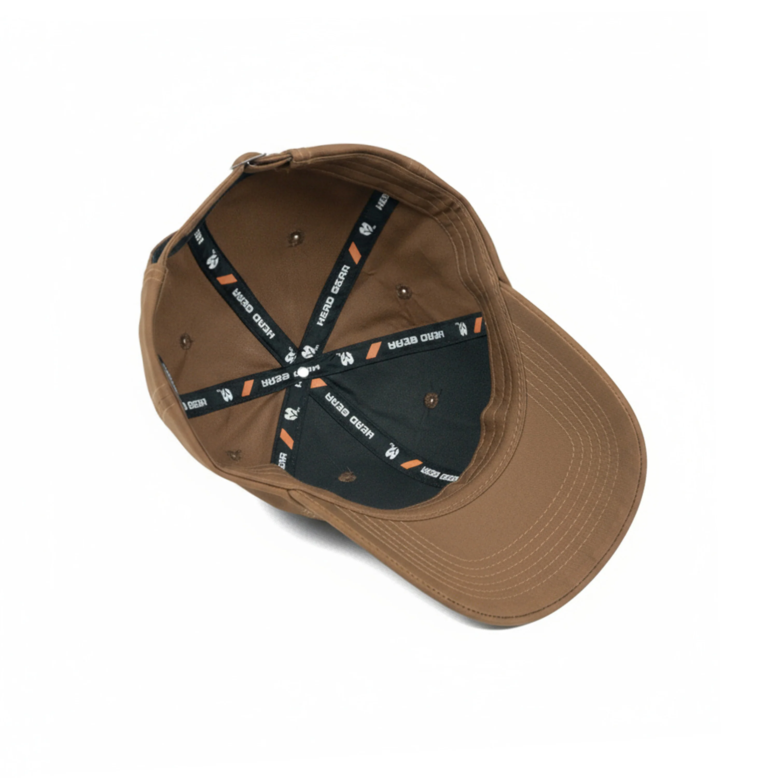 HEAD GEAR SOLID DARK BROWN CAP - Image 13