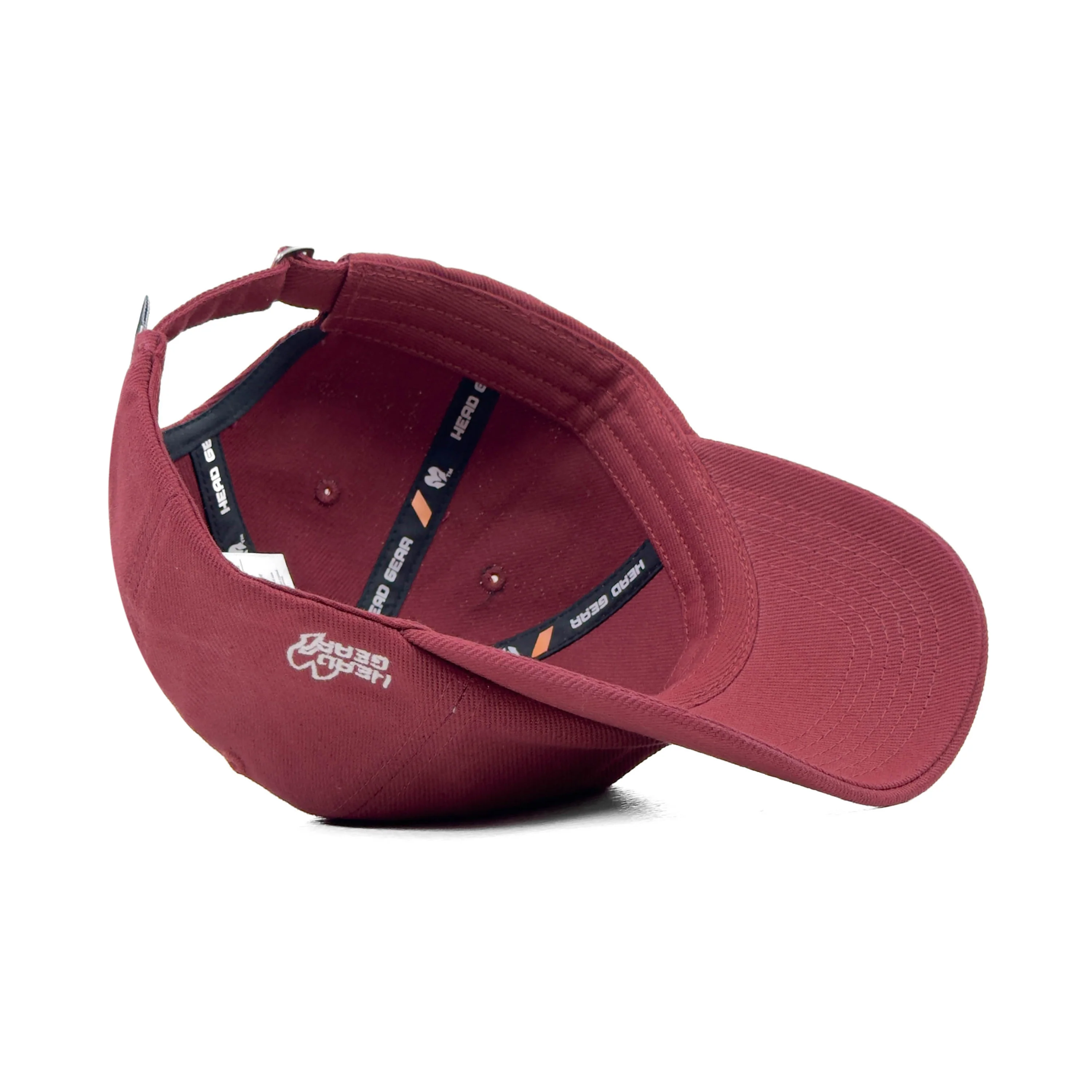 HEAD GEAR SOLID DARK RED CAP - Image 11