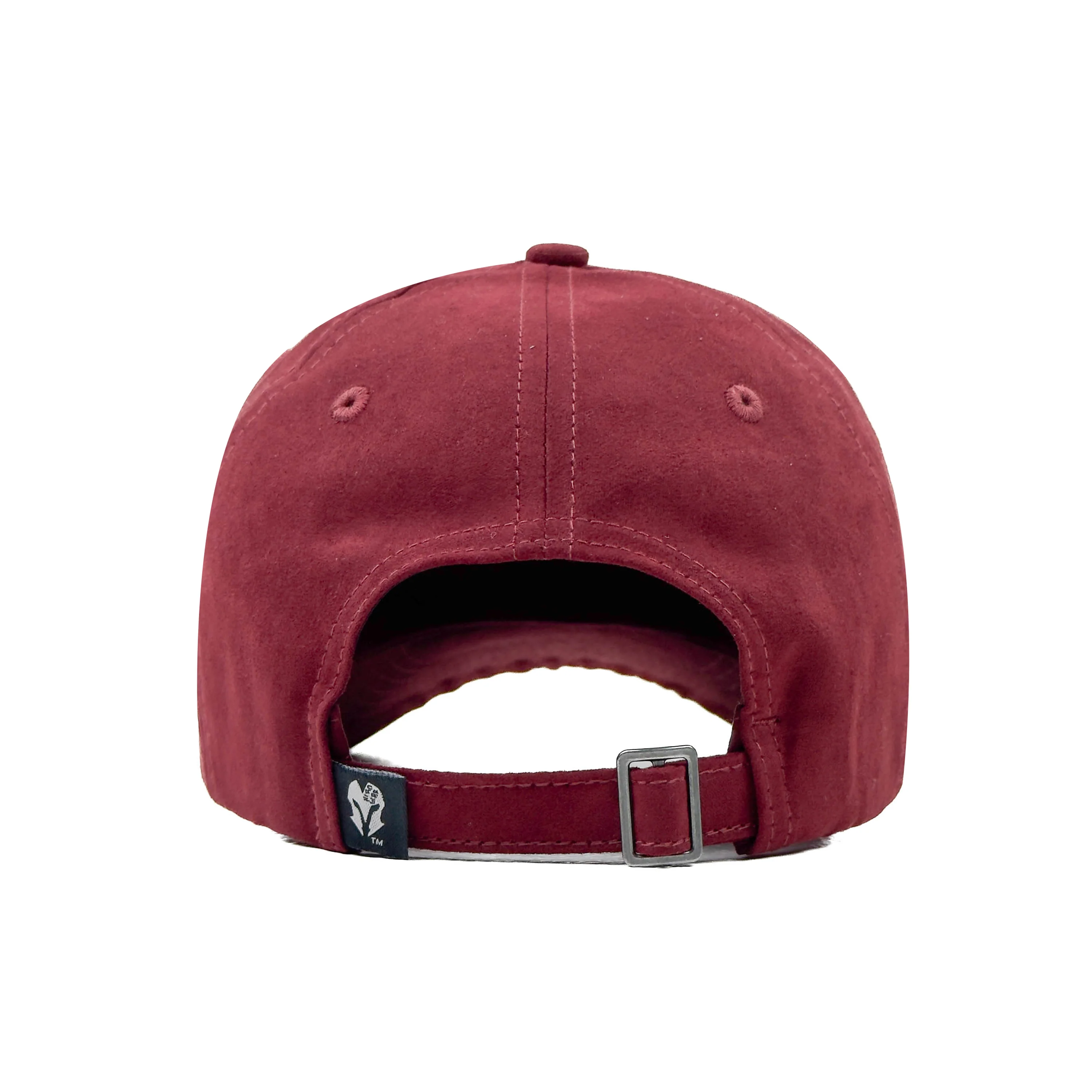 HEAD GEAR SOLID DARK RED SUEDE CAP - Image 10