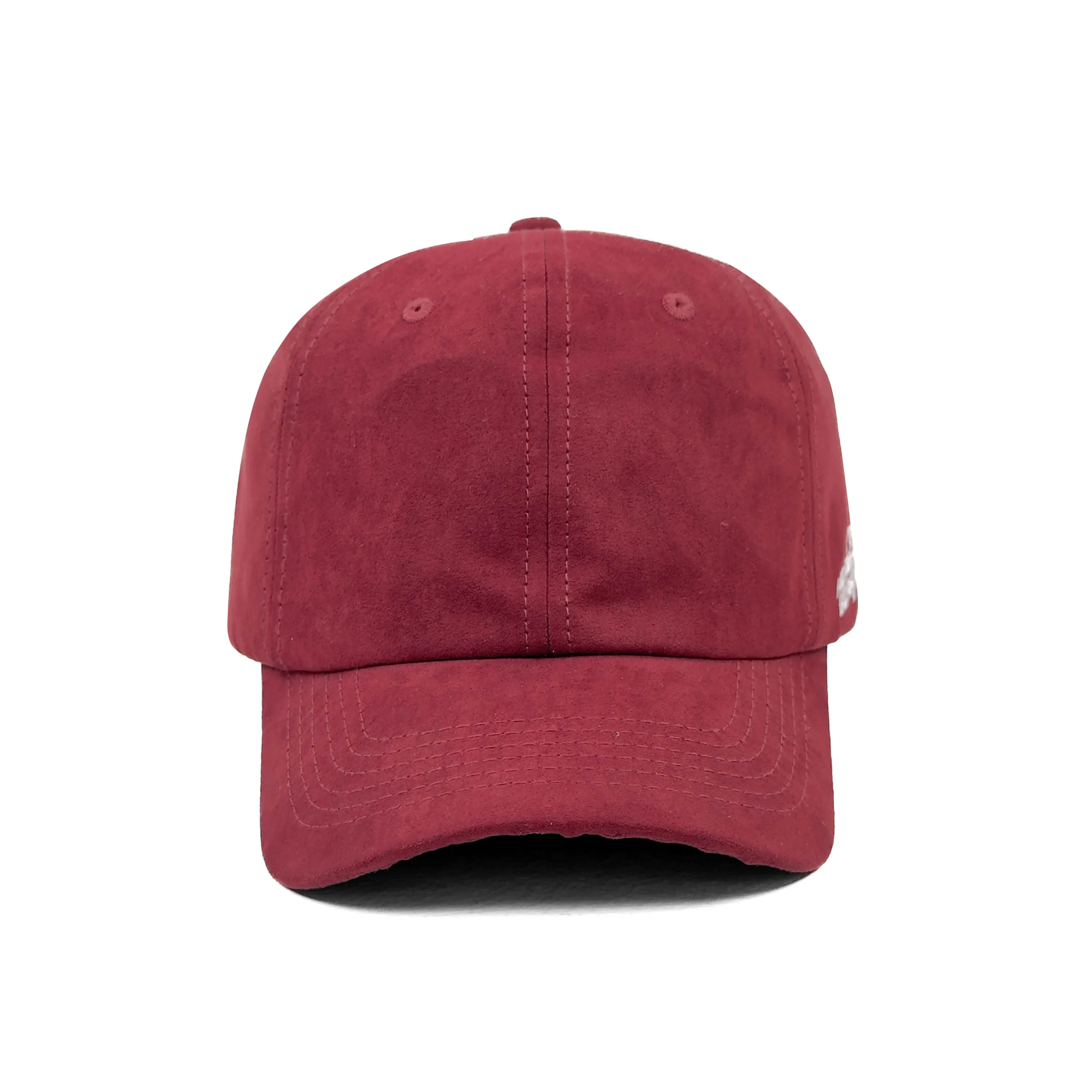 HEAD GEAR SOLID DARK RED SUEDE CAP - Image 8
