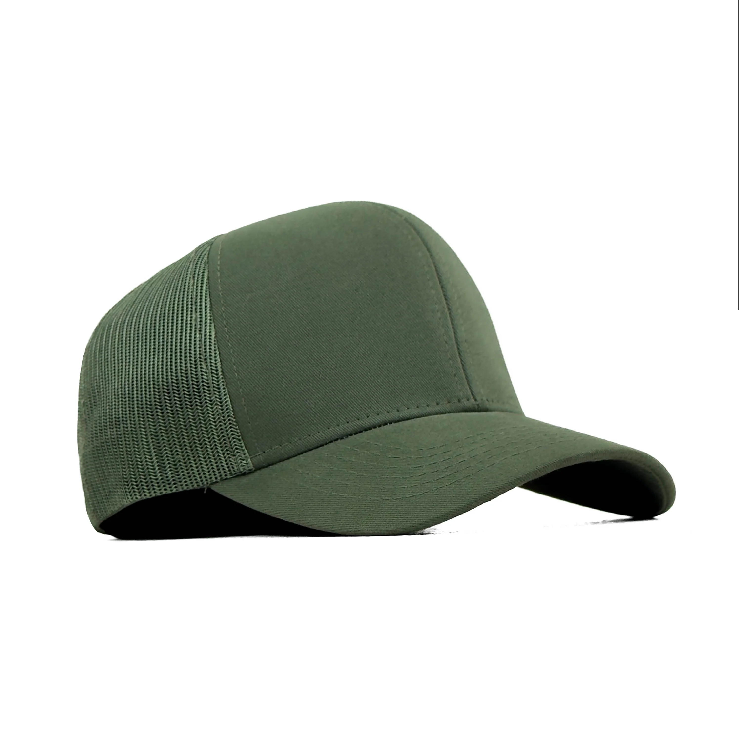 HEAD GEAR SOLID GREEN TRUCKER CAP - Image 3