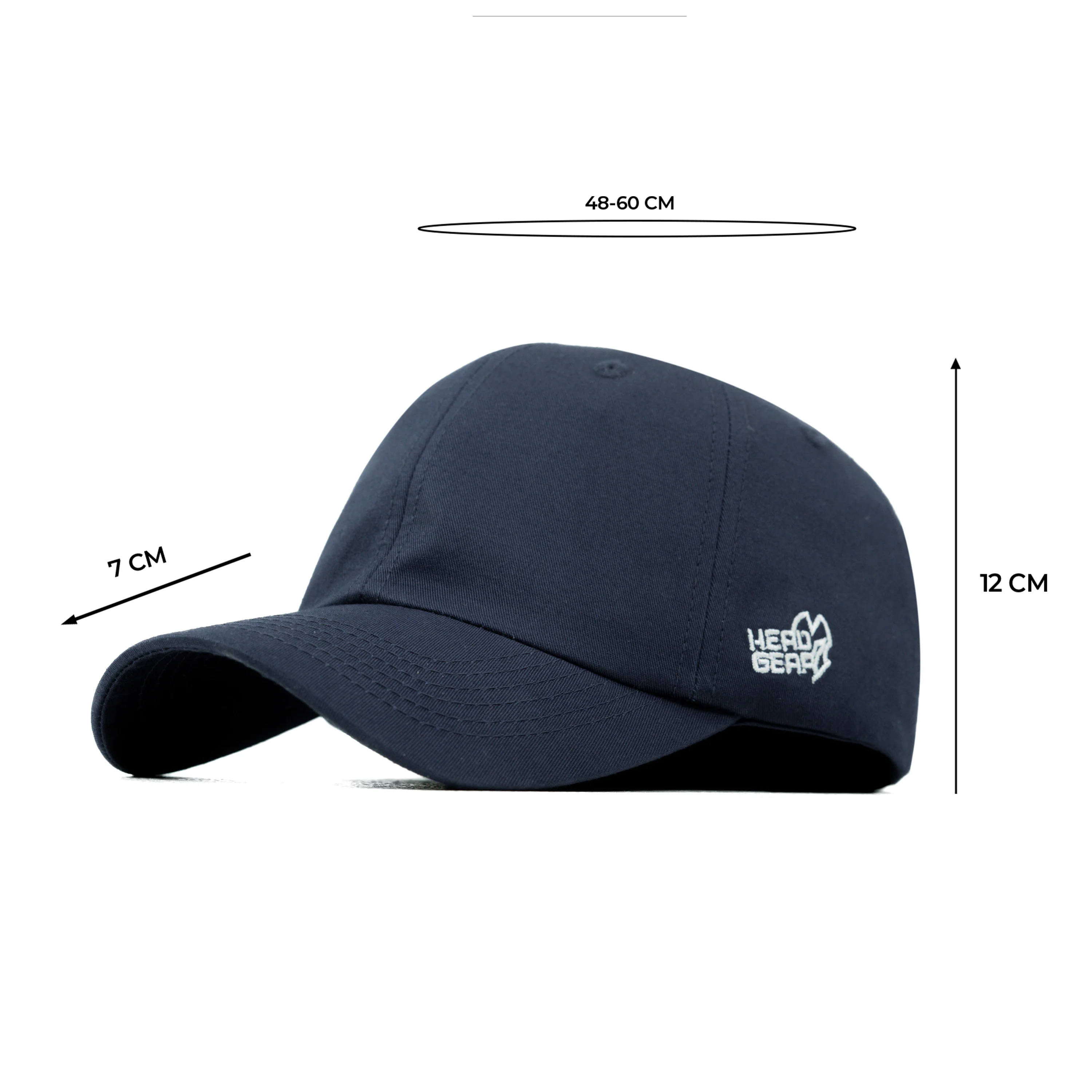 HEAD GEAR SOLID NAVY BLUE CAP - Image 14