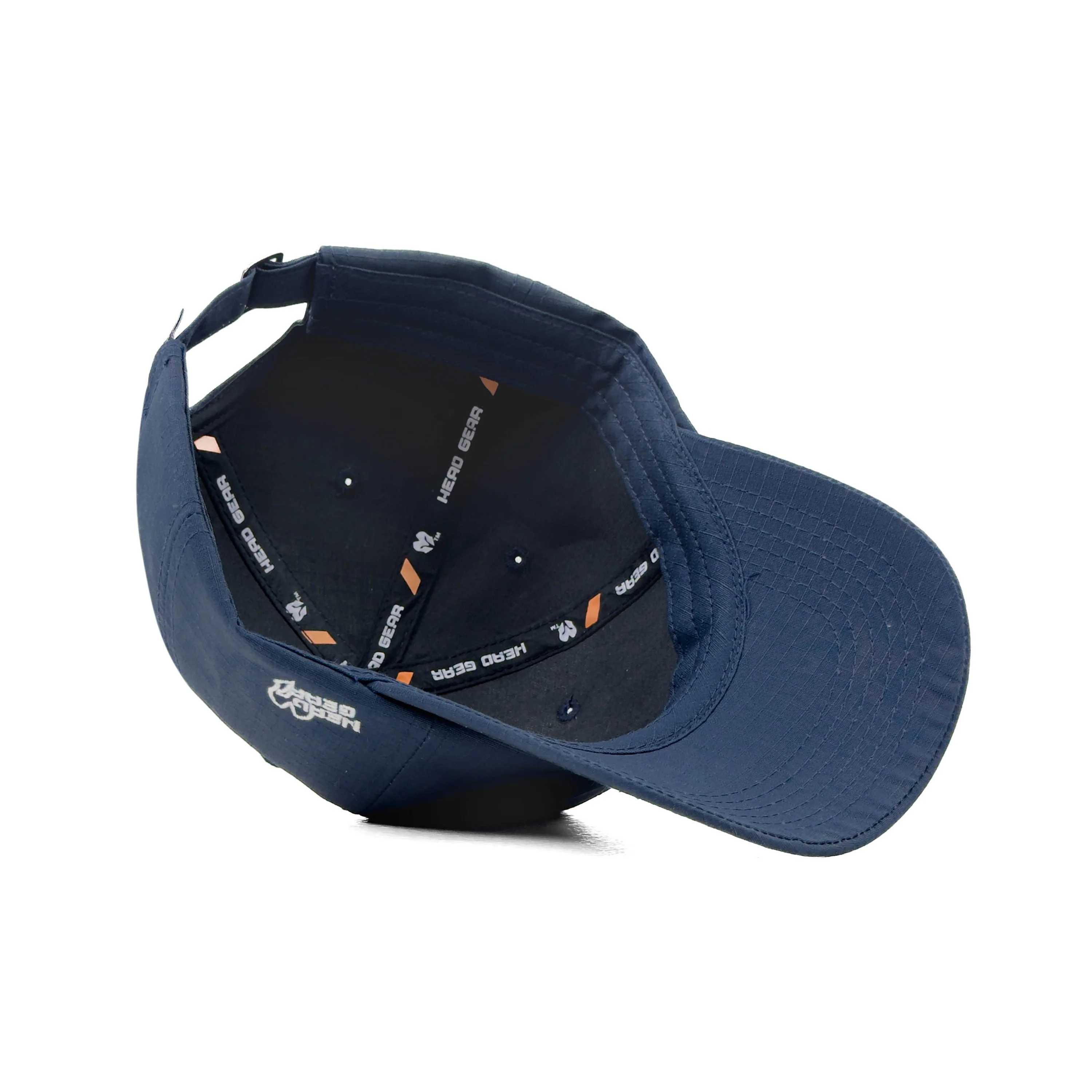 HEAD GEAR SOLID NAVY BLUE TEXTURED TWILL CAP - Image 11