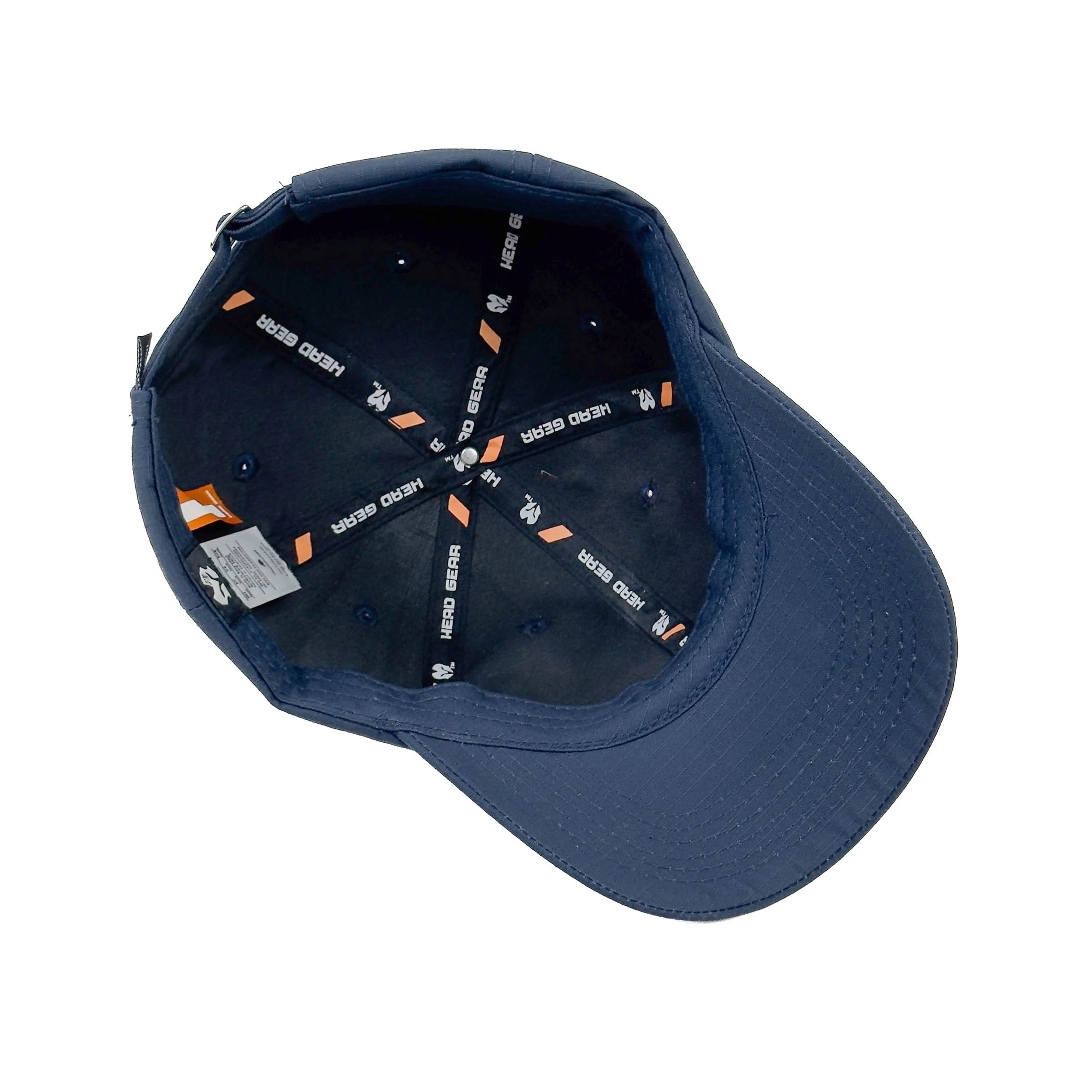 HEAD GEAR SOLID NAVY BLUE TEXTURED TWILL CAP - Image 12