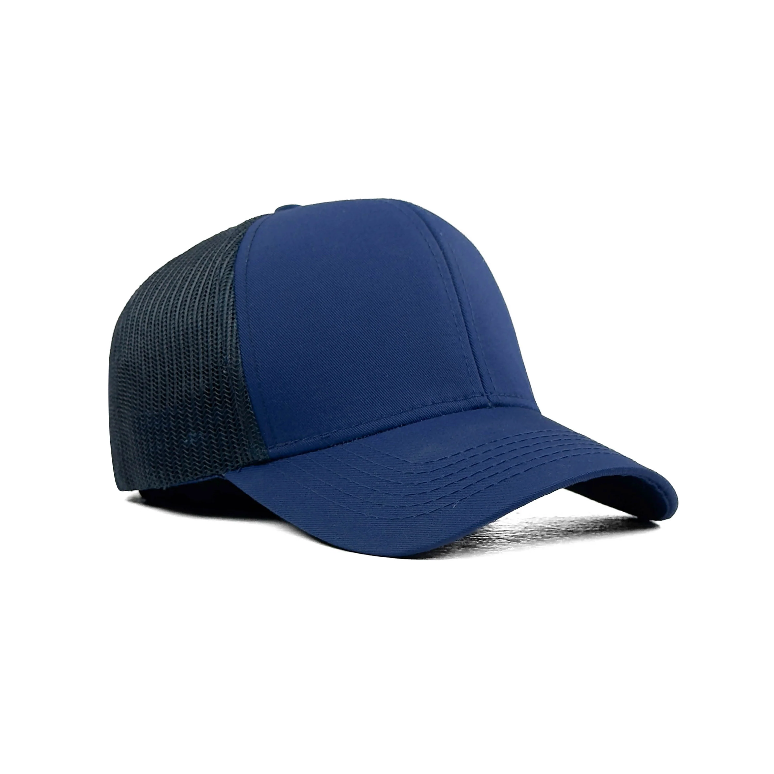 HEAD GEAR SOLID NAVY BLUE TRUCKER CAP - Image 7