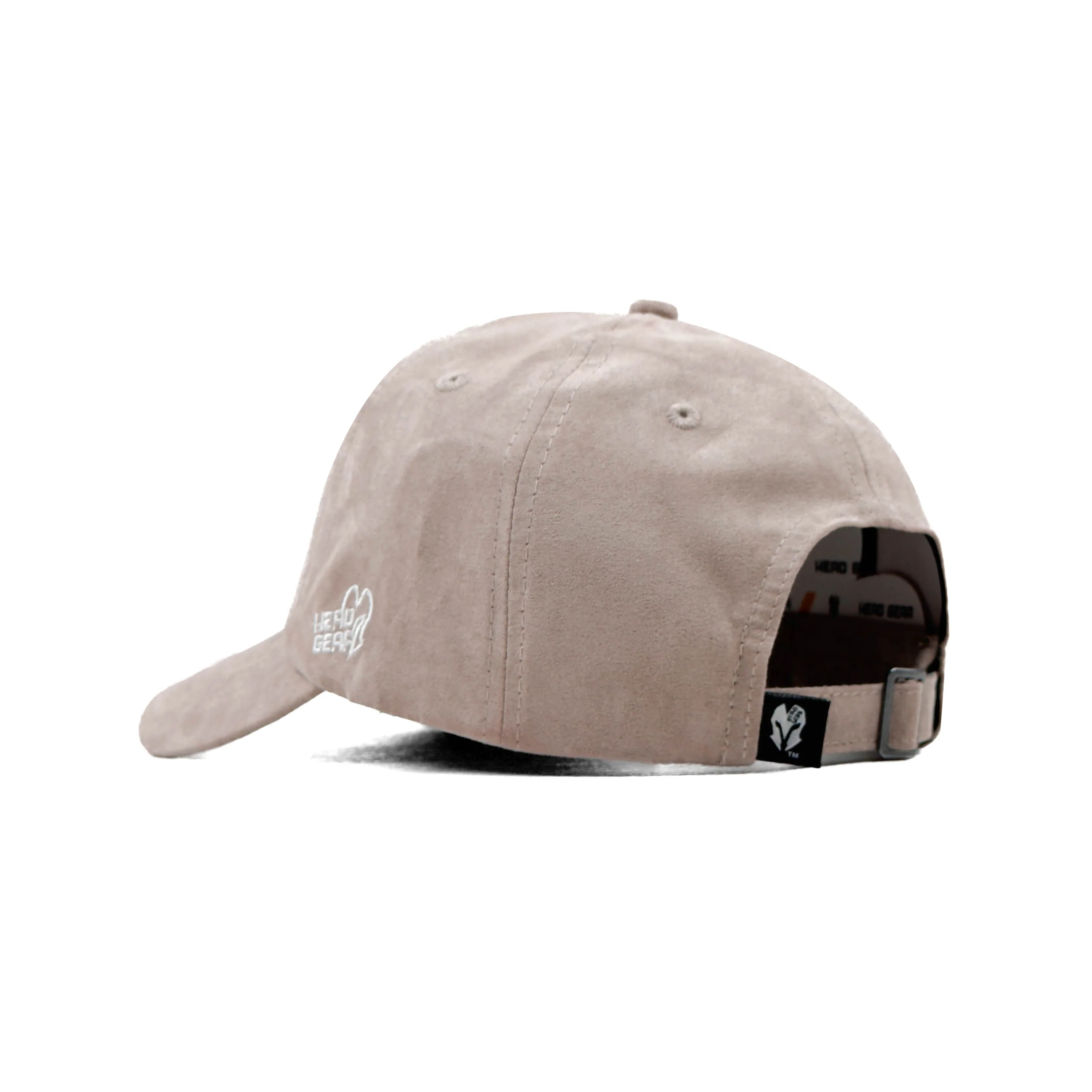 HEAD GEAR SOLID SOFT PEACH SUEDE CAP - Image 9