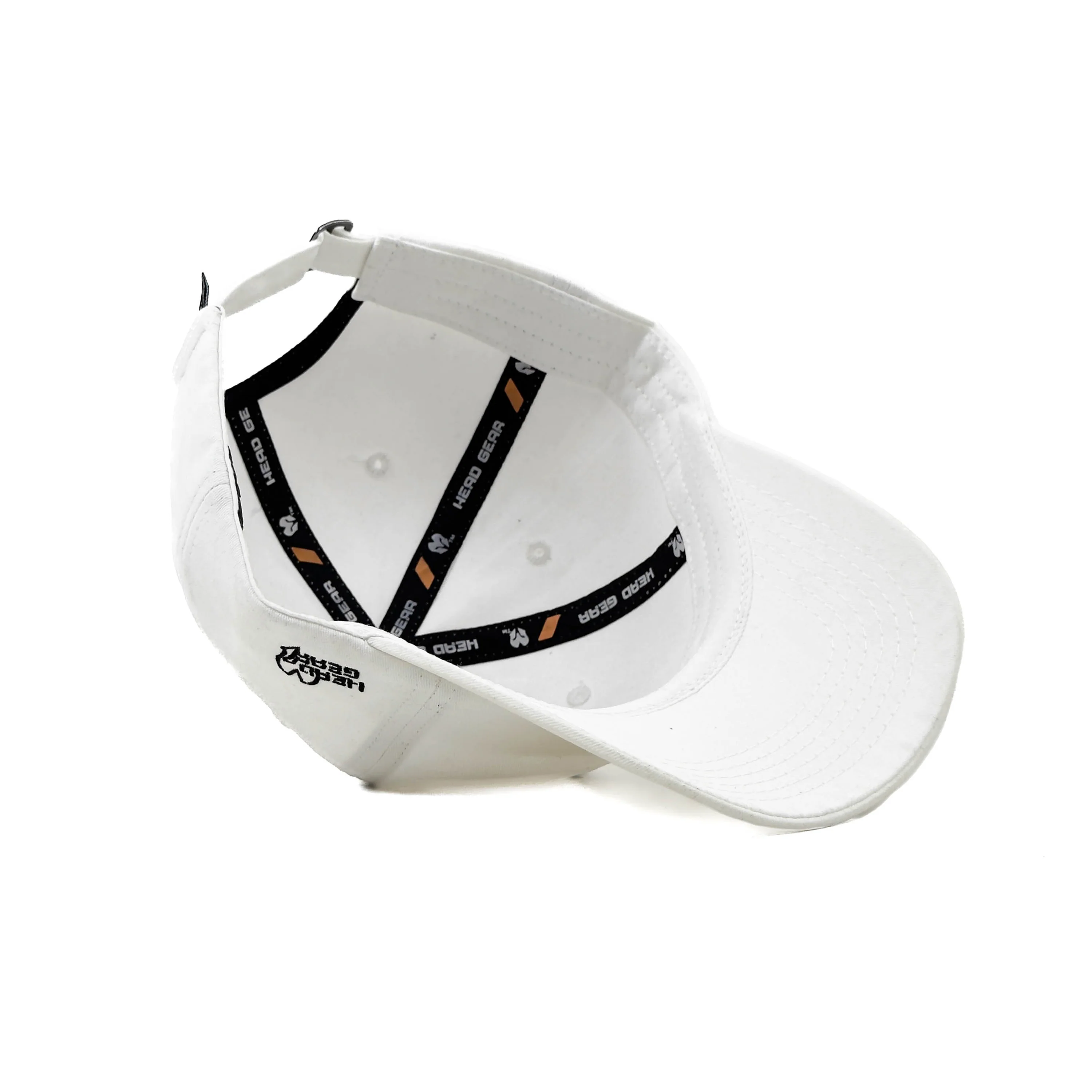 HEAD GEAR SOLID WHITE CAP - Image 11