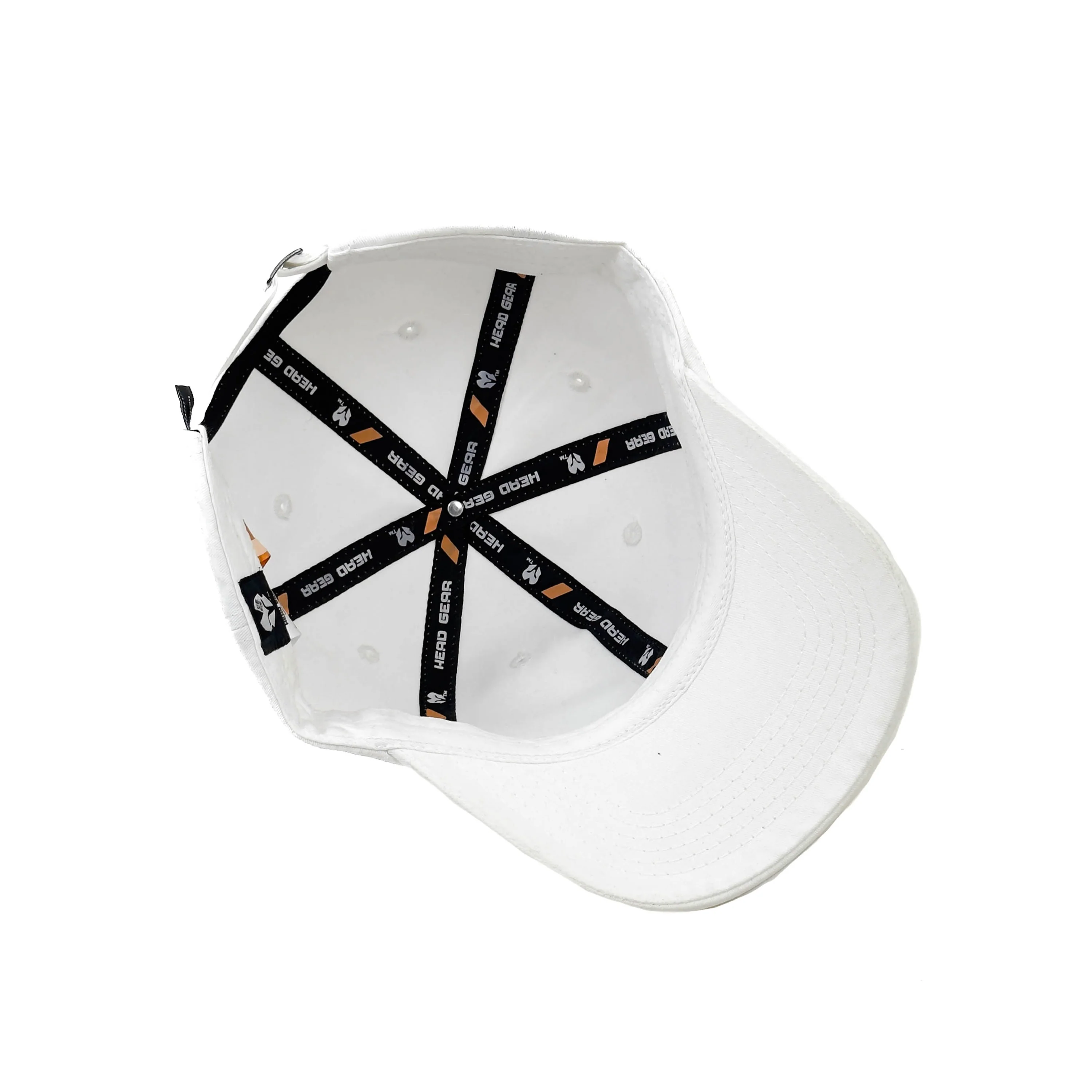 HEAD GEAR SOLID WHITE CAP - Image 12