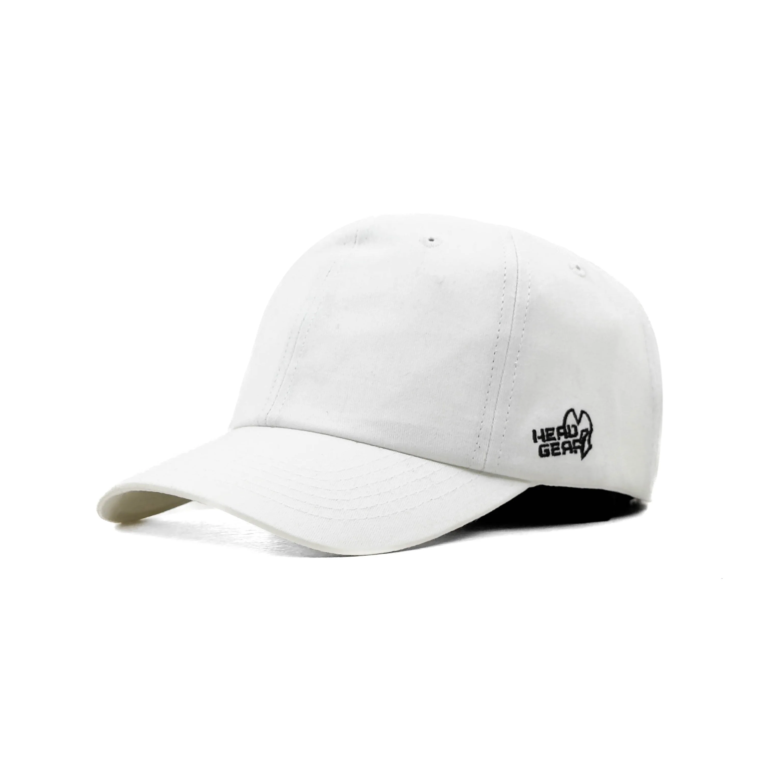 HEAD GEAR SOLID WHITE CAP - Image 5