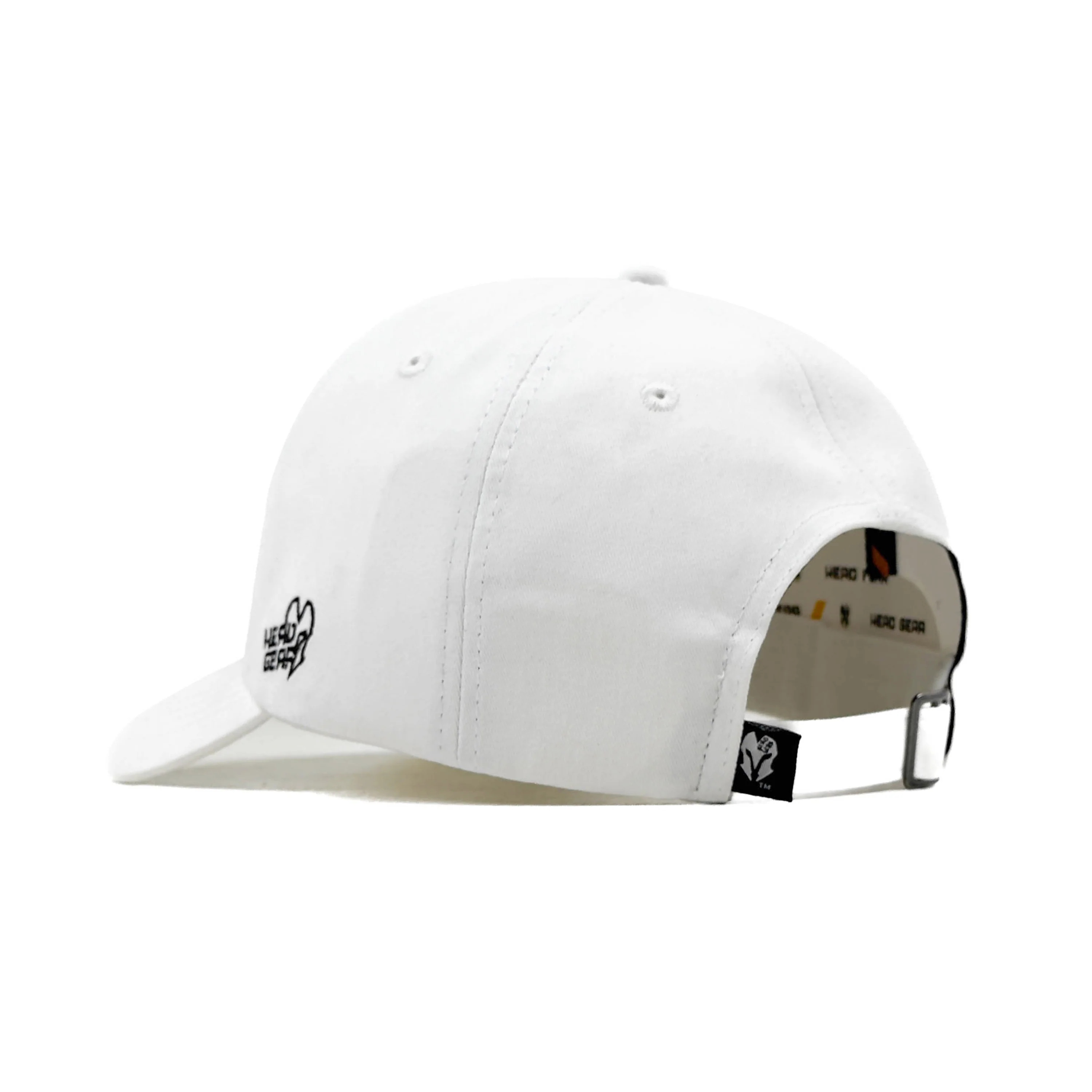 HEAD GEAR SOLID WHITE CAP - Image 9