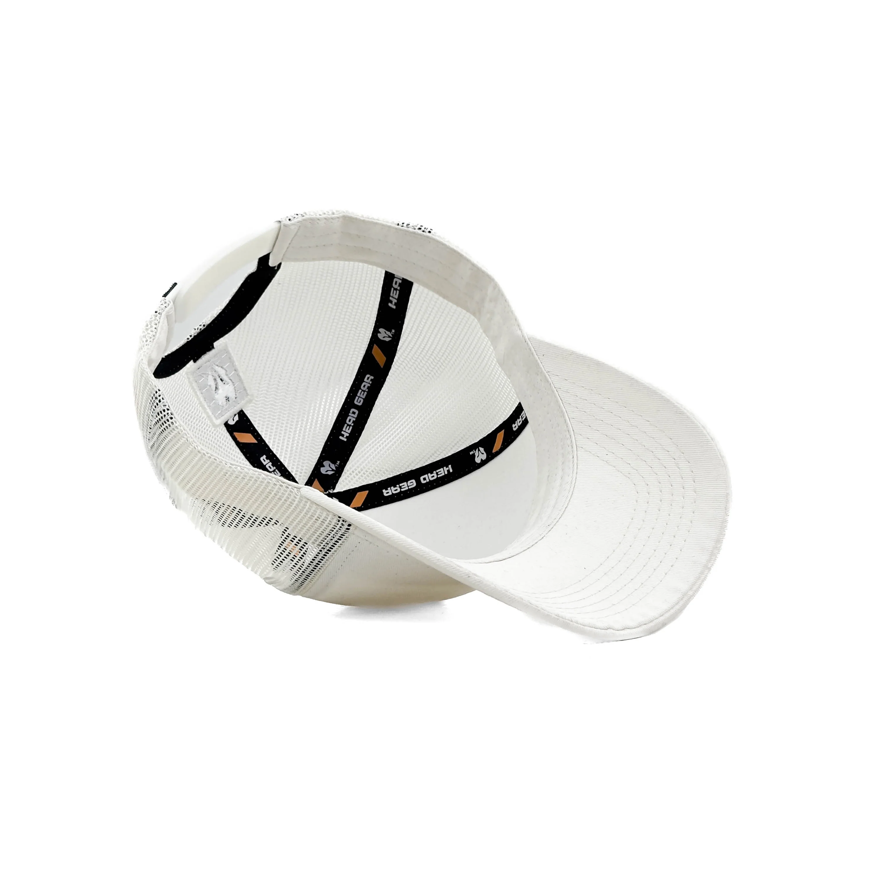 HEAD GEAR SOLID WHITE TRUCKER CAP - Image 11
