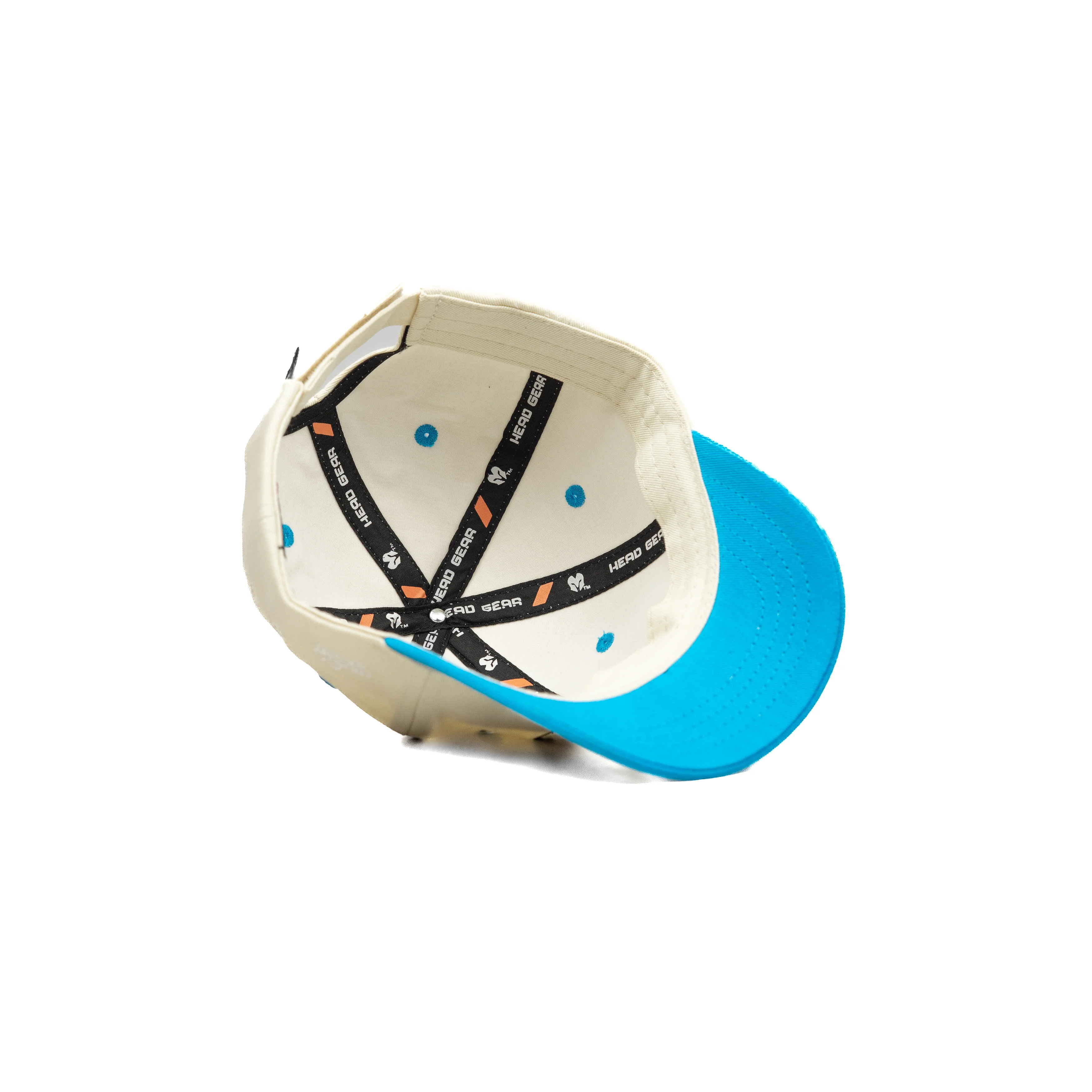 HEAD GEAR WHITE AND BLUE DINOSAUR EDITION KIDS CAP - Image 12