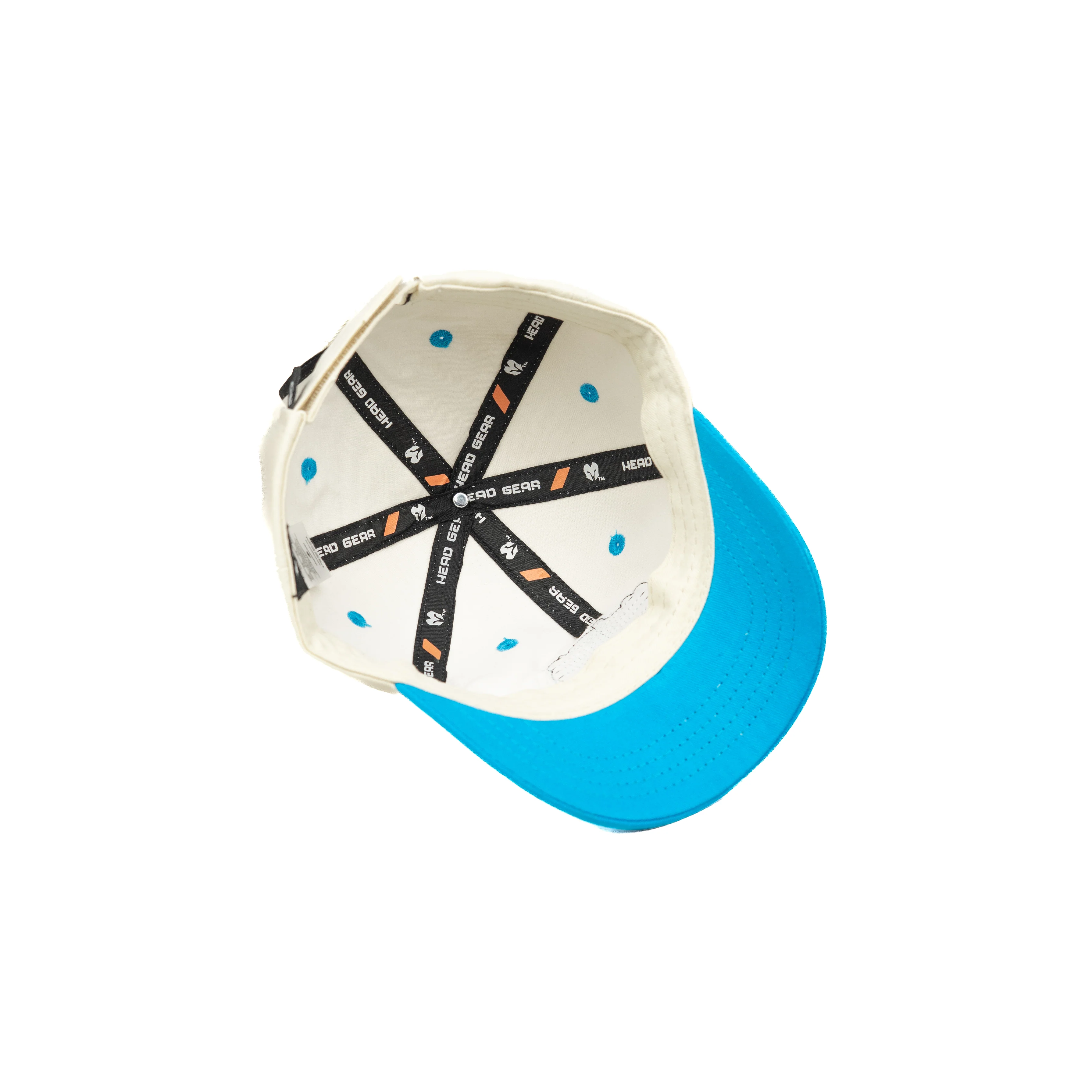 HEAD GEAR WHITE AND BLUE DINOSAUR EDITION KIDS CAP - Image 13