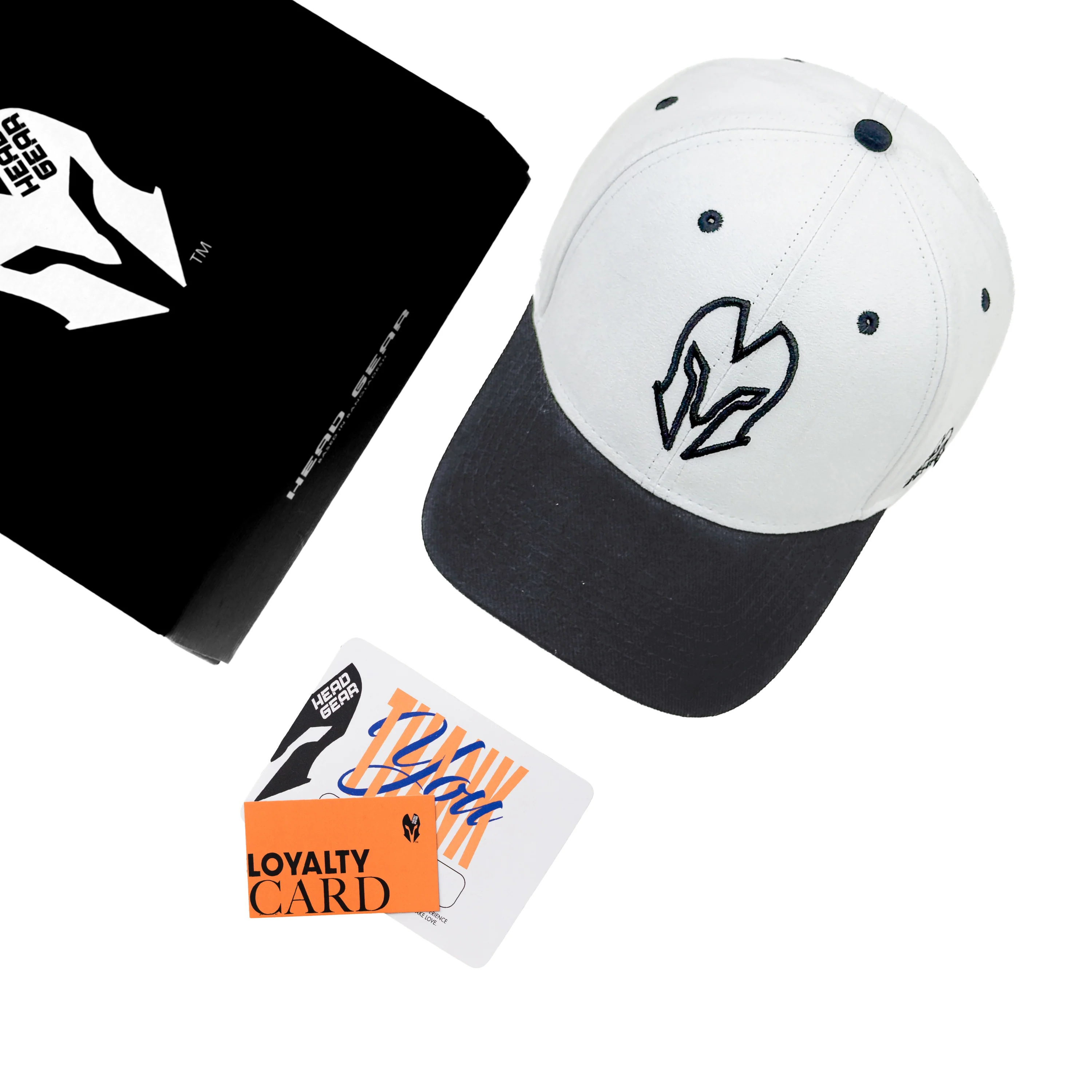 HEAD GEAR WHITE BLACK REDEFINED CAP - Image 2