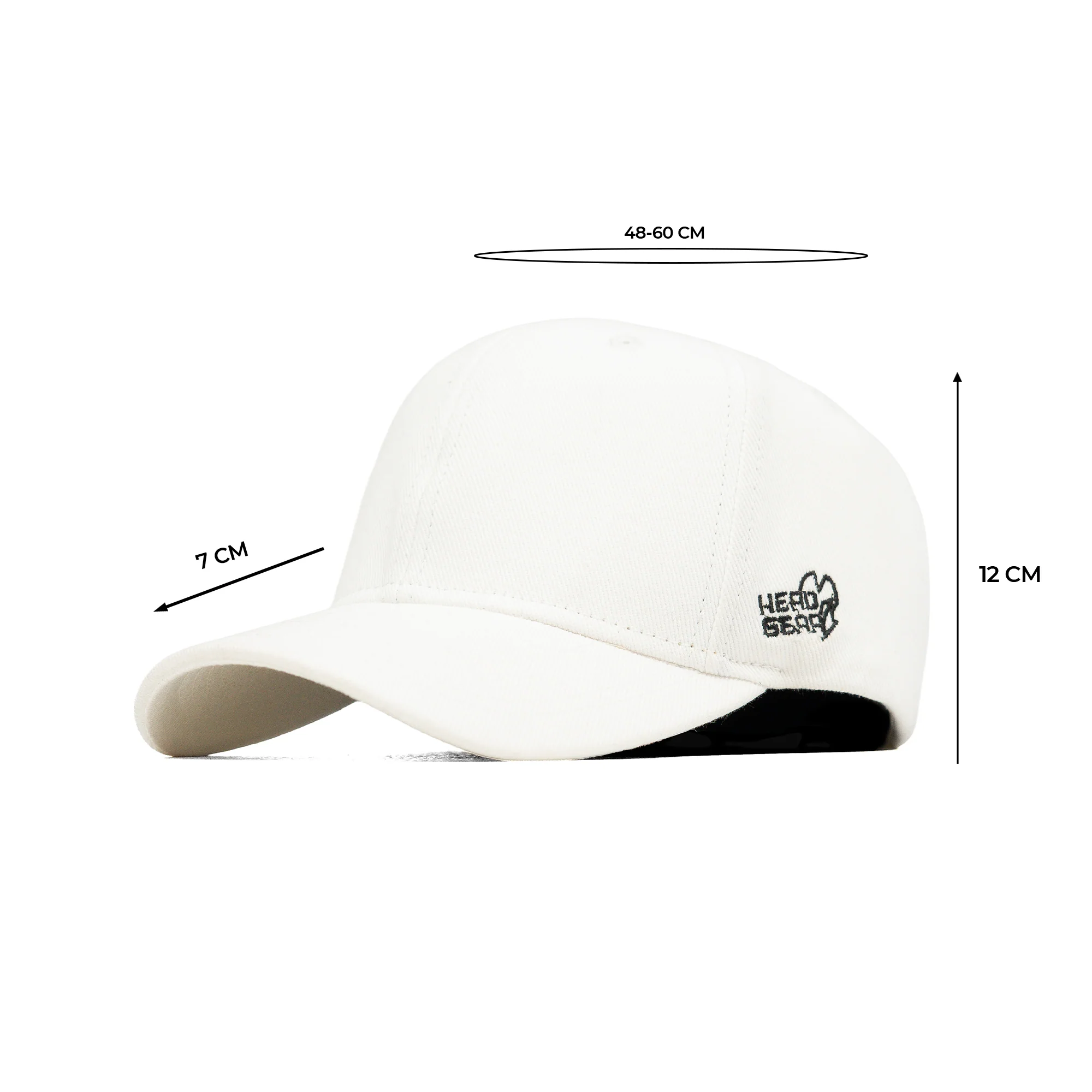 HEAD GEAR WHITE STRUCTURED CAP - Image 14