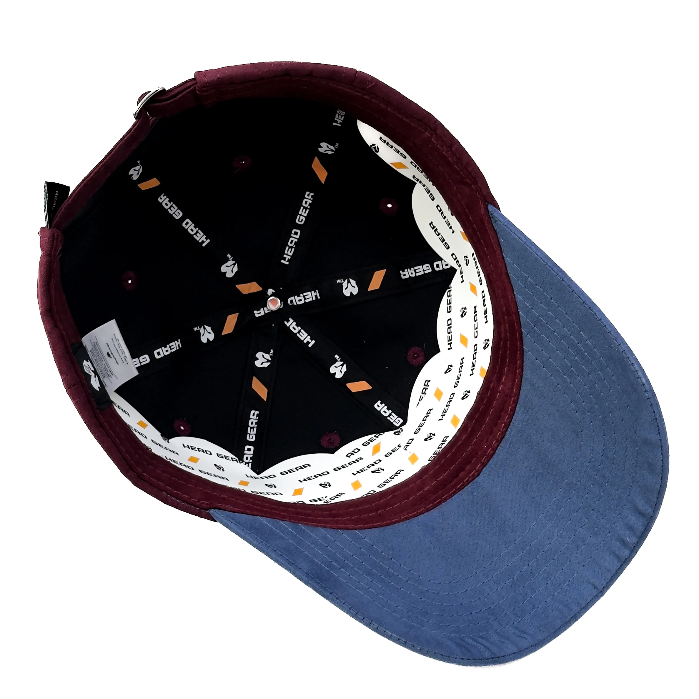 HEAD GEAR BASIC PURPLE WINE DUAL TONE CAP - Image 14