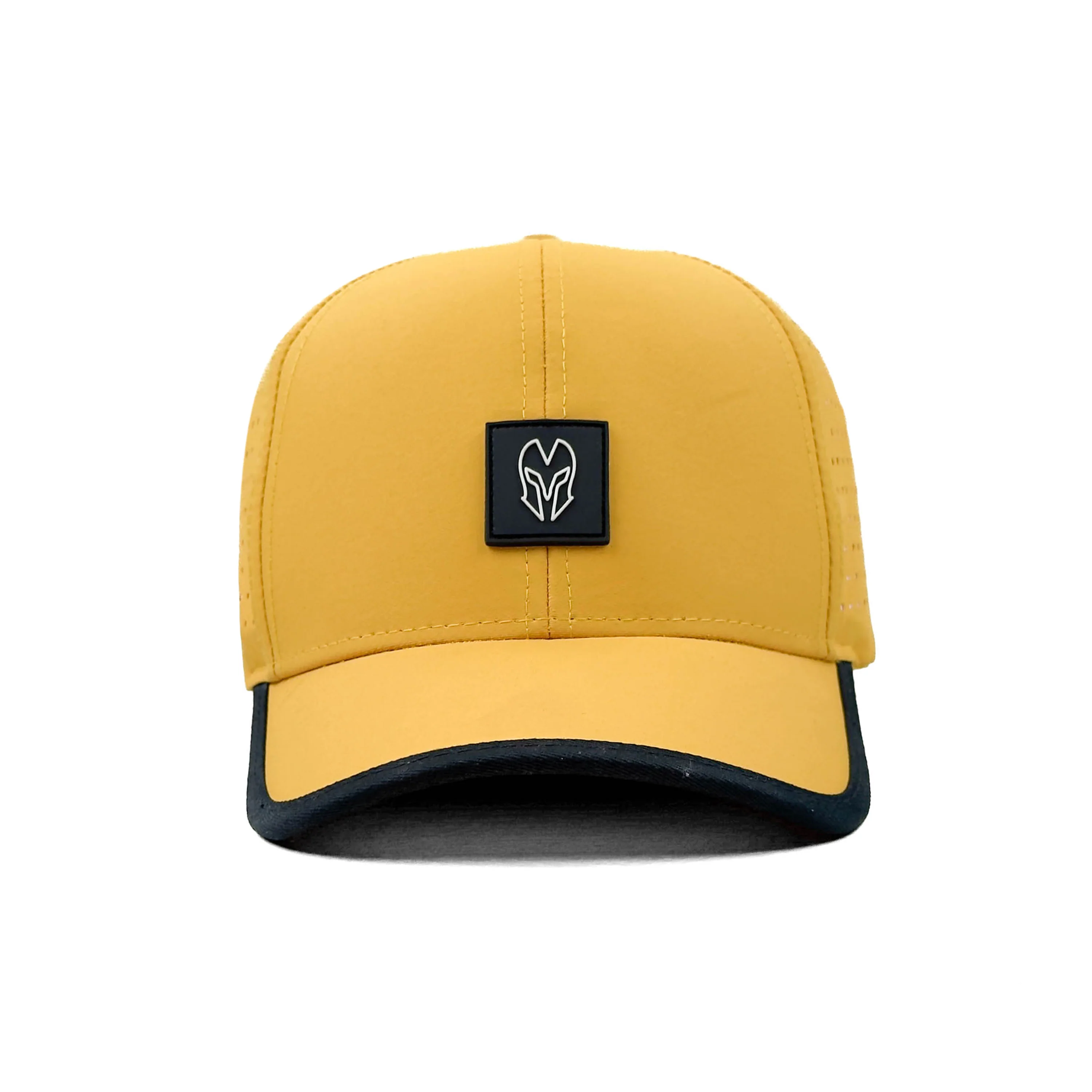 HEAD GEAR YELLOW WITH BLACK ACTI FLEX CAP - Image 6