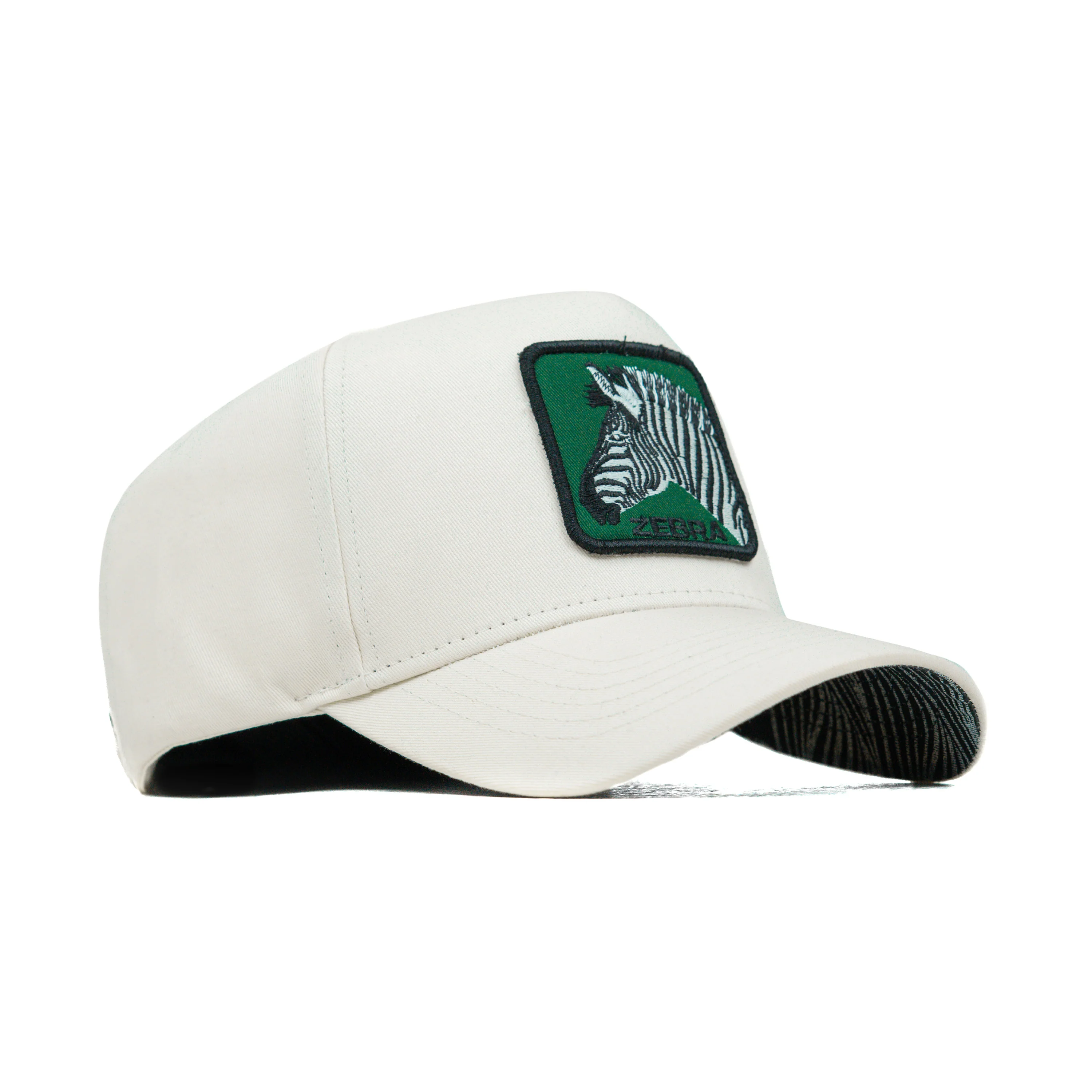 HEAD GEAR ZEBRA 3D PATCH PREMIUM HIGH CROWN CAP - Image 3